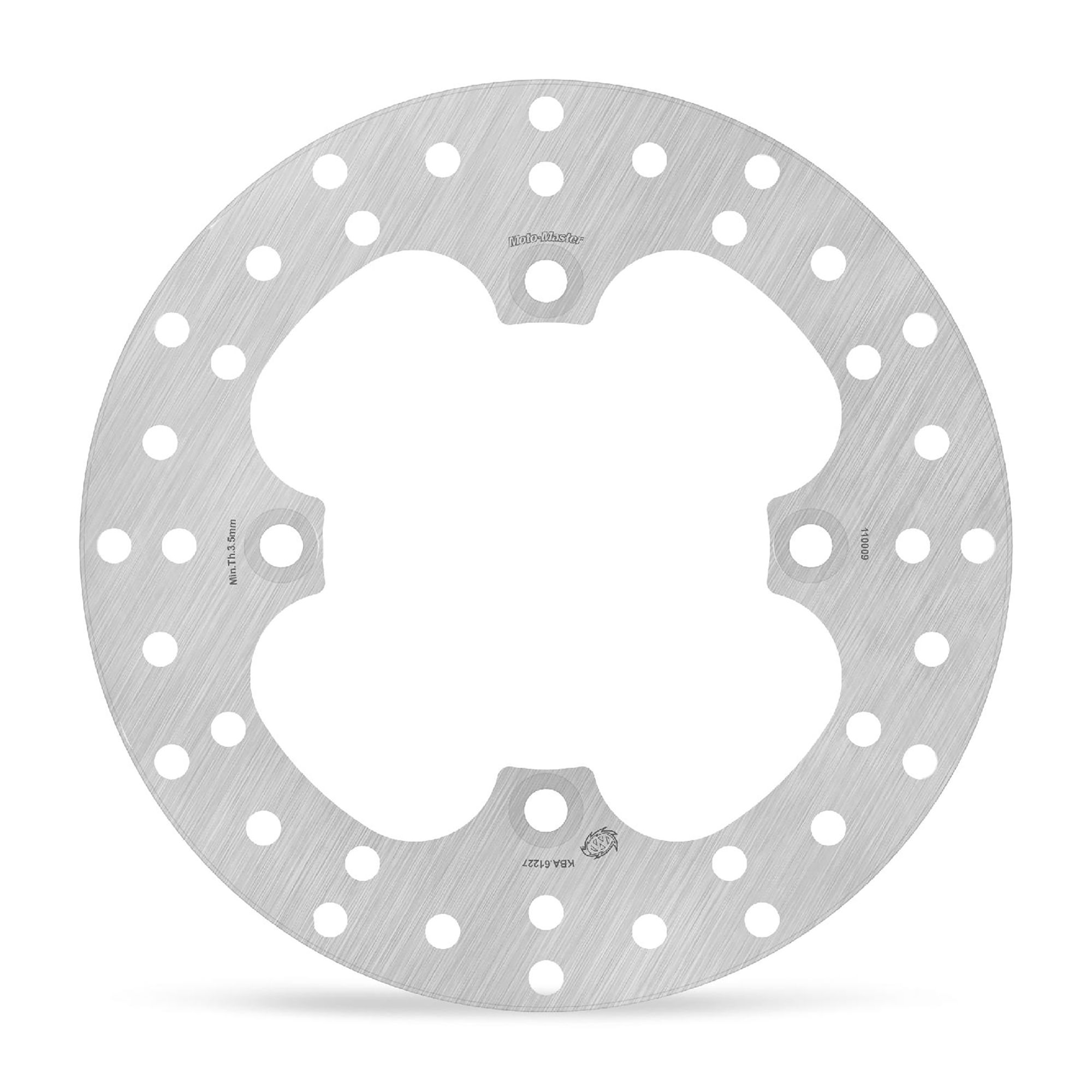 Moto-Master Bremsscheibe hinten starr mit ABE