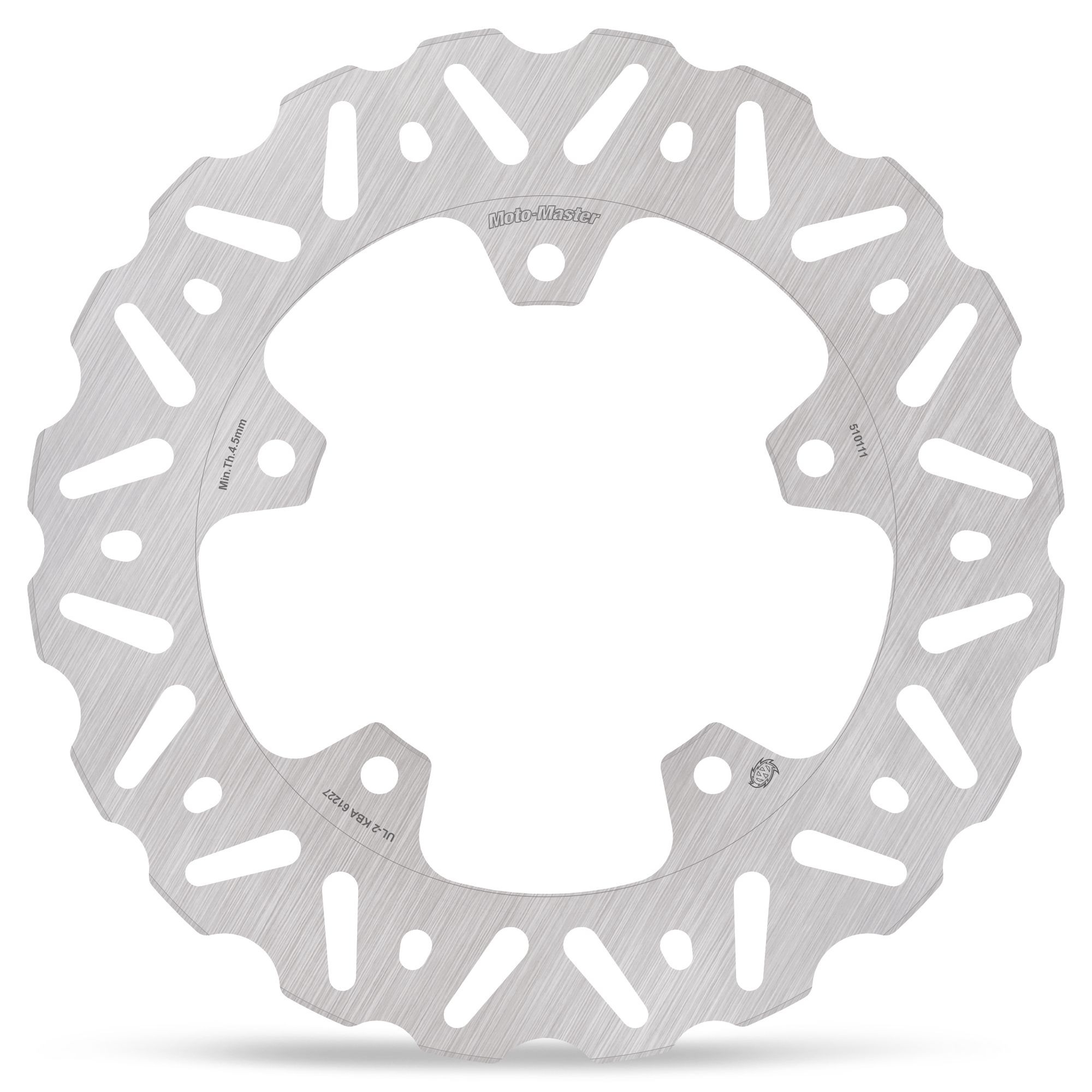 Moto-Master Bremsscheibe Nitro Road hinten starr mit ABE