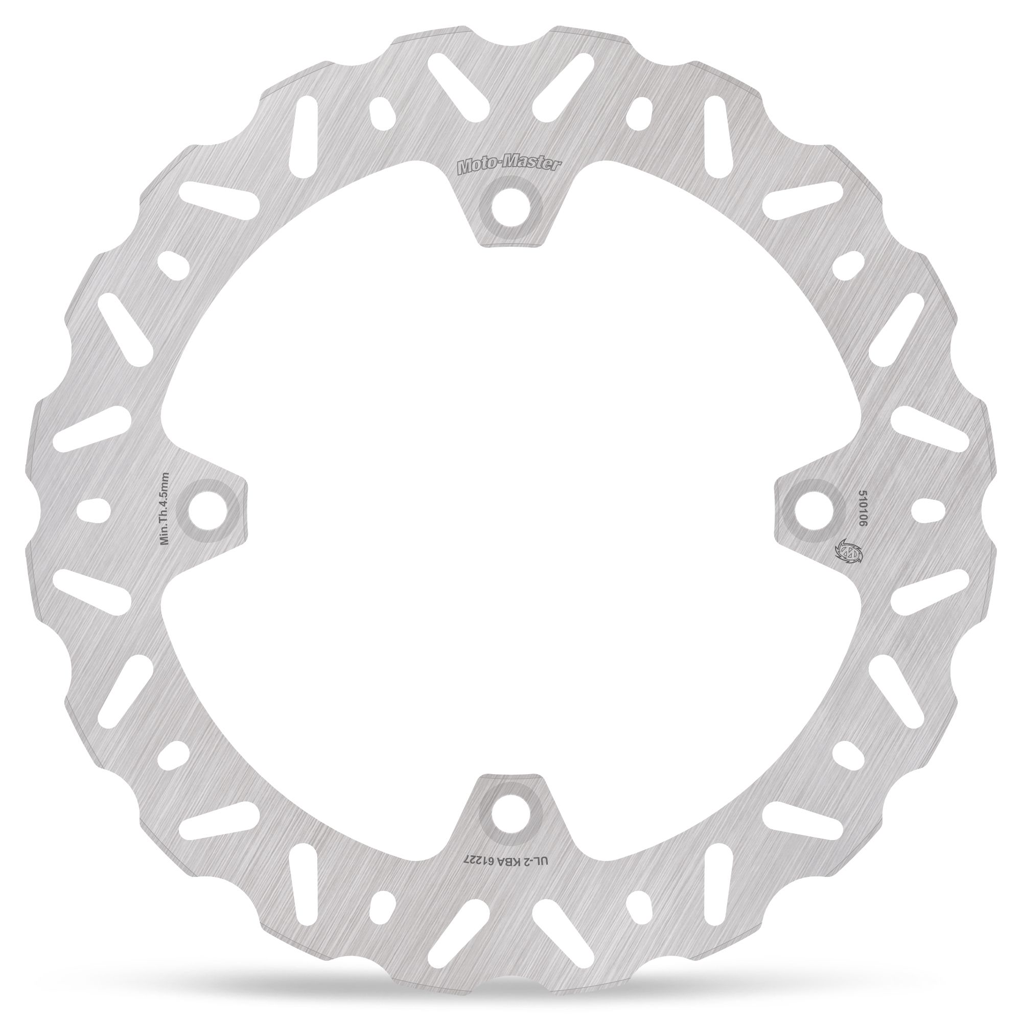 Moto-Master Bremsscheibe Nitro Road hinten starr mit ABE