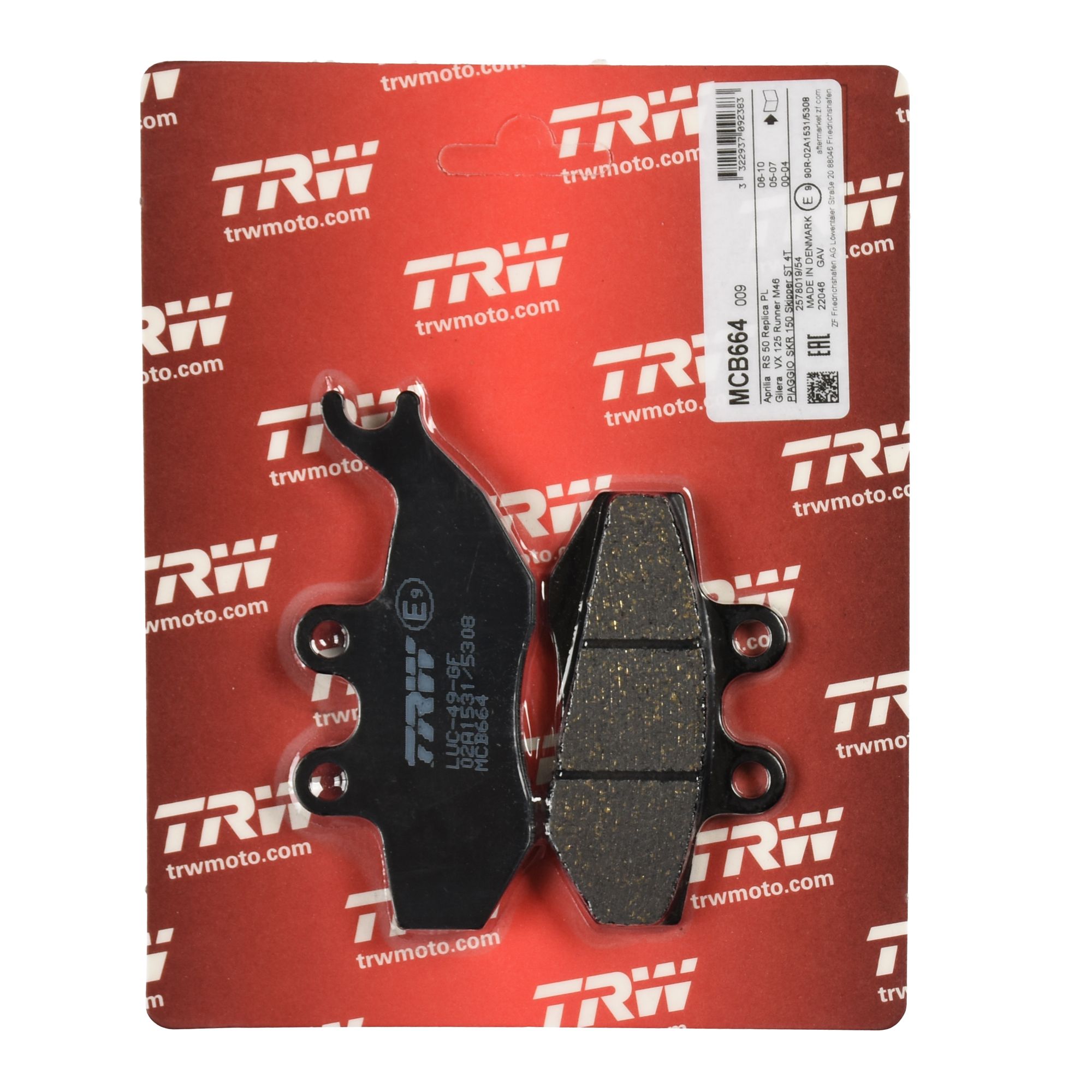 TRW Bremsbelag organisch