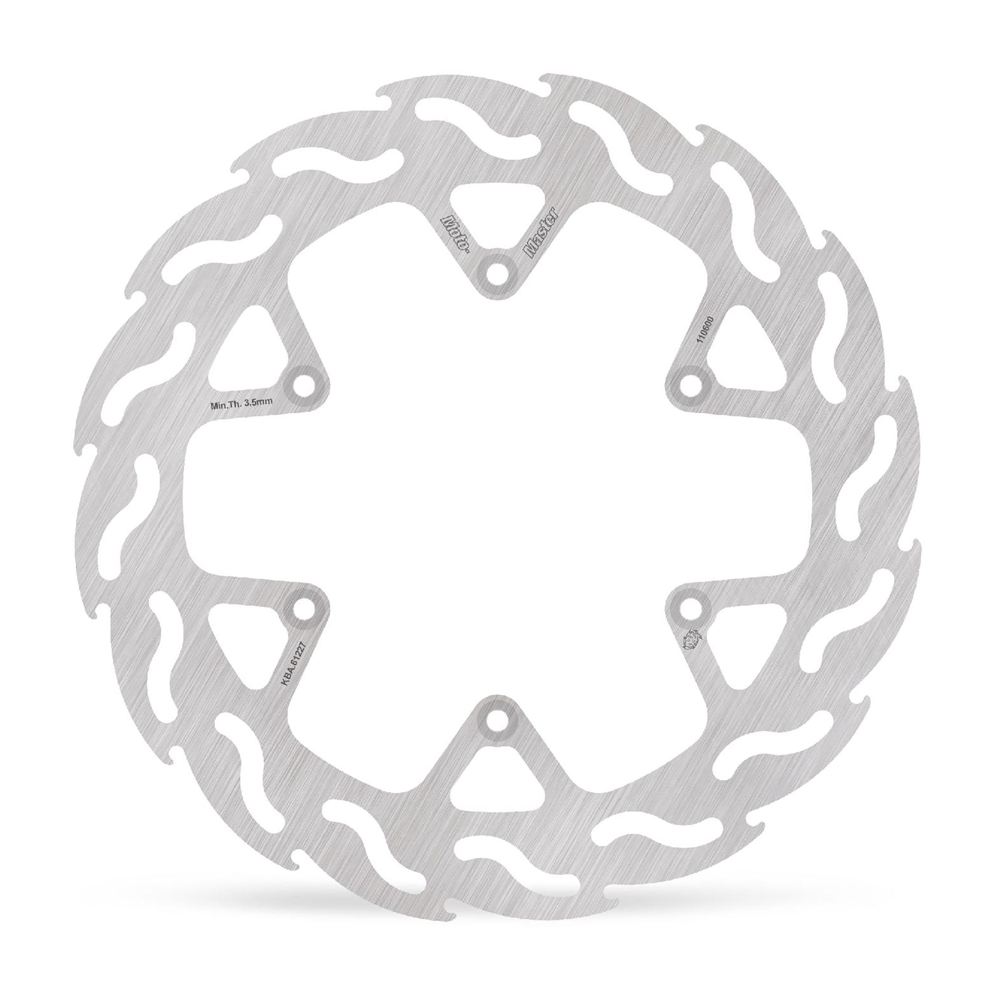 Moto-Master Bremsscheibe Flame hinten starr mit ABE Oversize 240 mm Ø