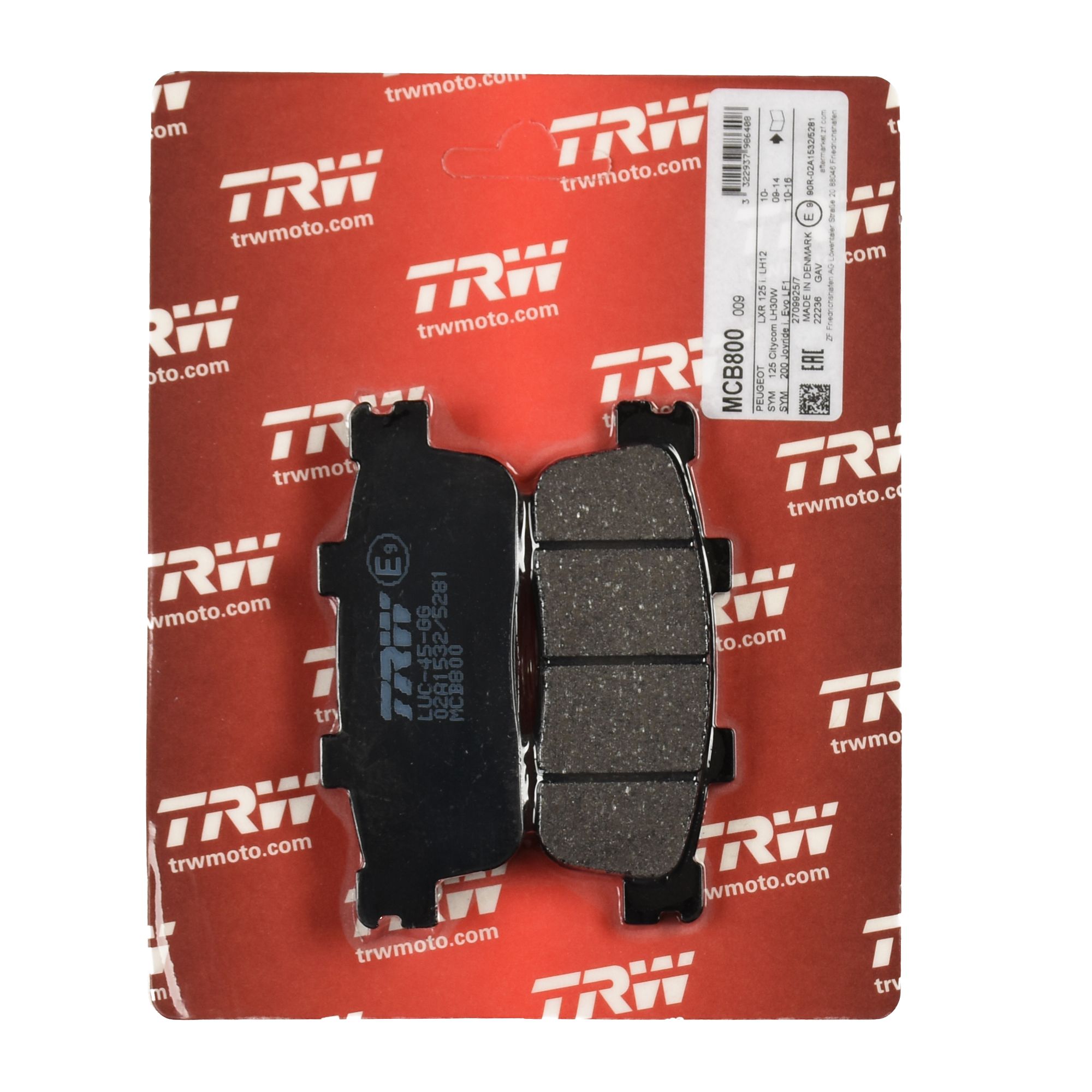 TRW Bremsbelag organisch