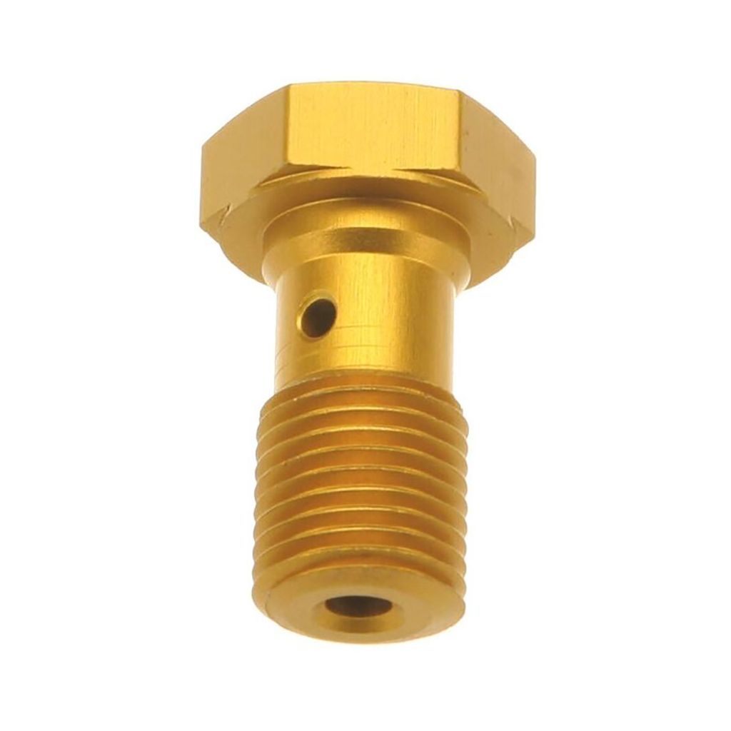 TRW Hohlschraube gold M10x1,00 Typ Brembo Einfachhohlschraube