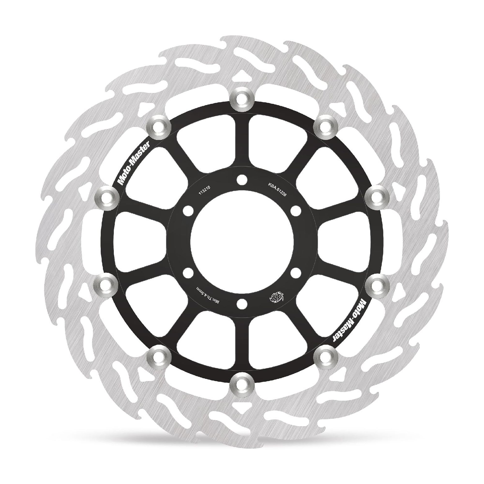 Moto-Master Bremsscheibe Flame vorn rechts schwimmend mit ABE nur f. Sonderrad HP und M