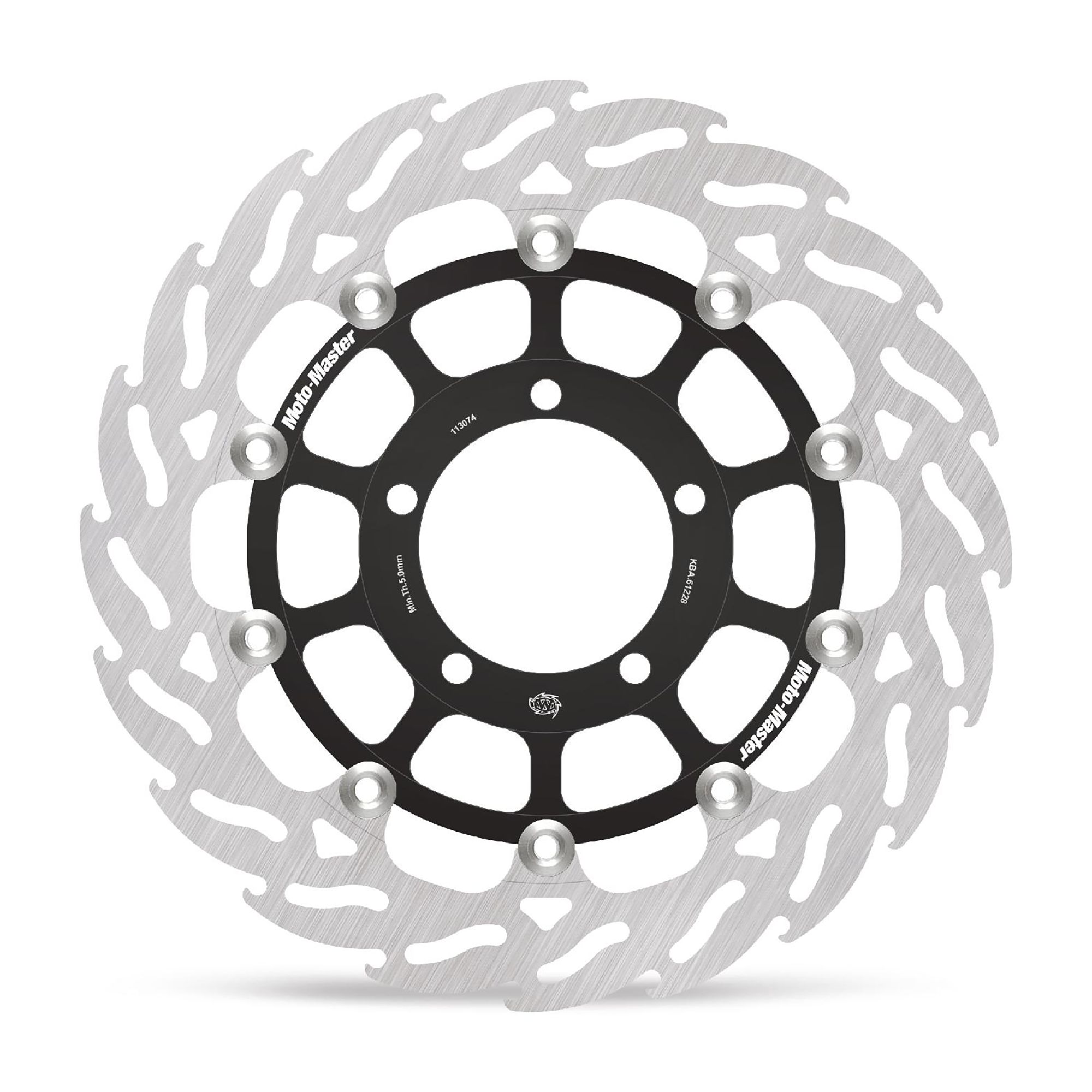 Moto-Master Bremsscheibe Flame vorn links schwim. Racing Flame - 5,5mm