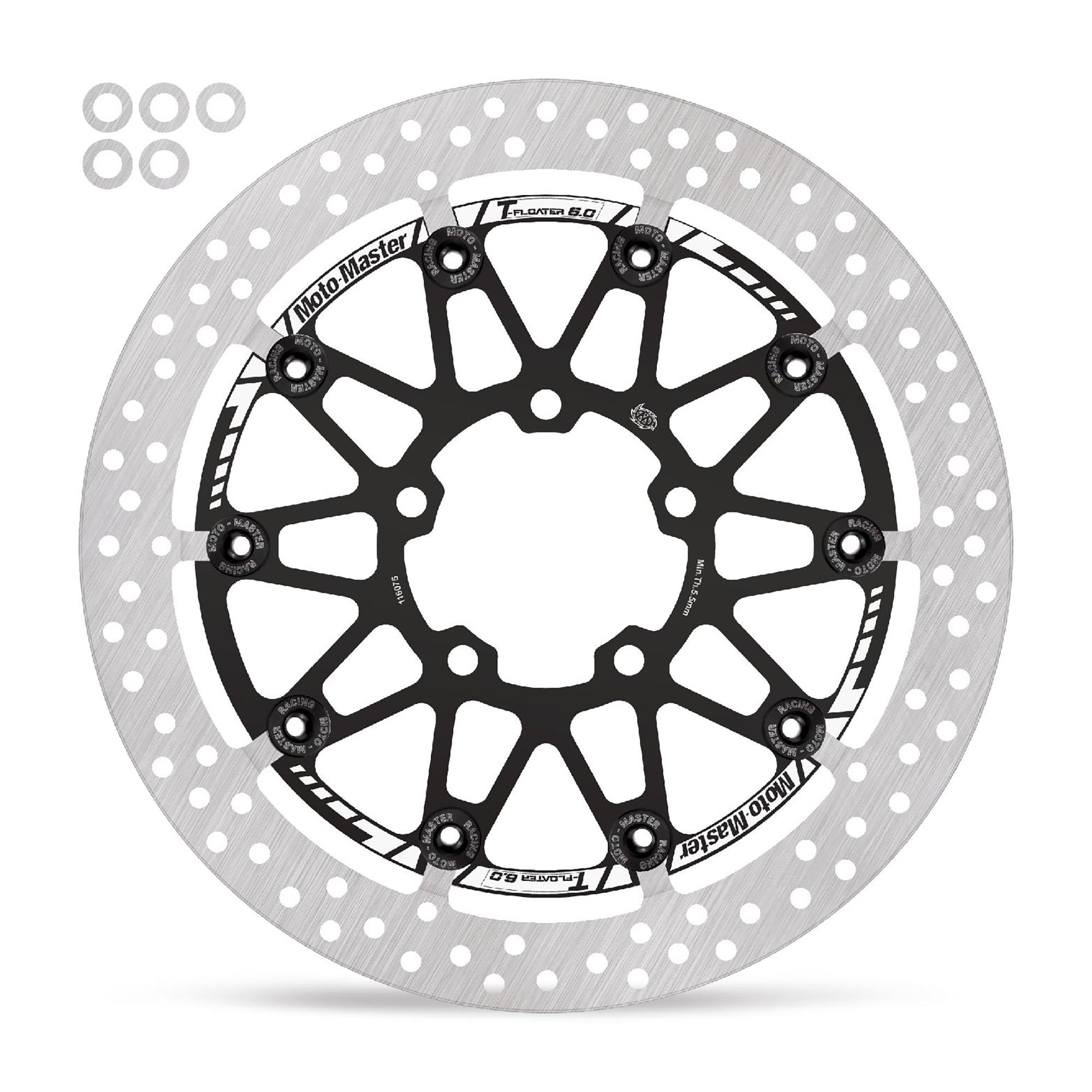 Moto-Master Bremsscheibe Halo T-Floater Racing - 6,0 mm