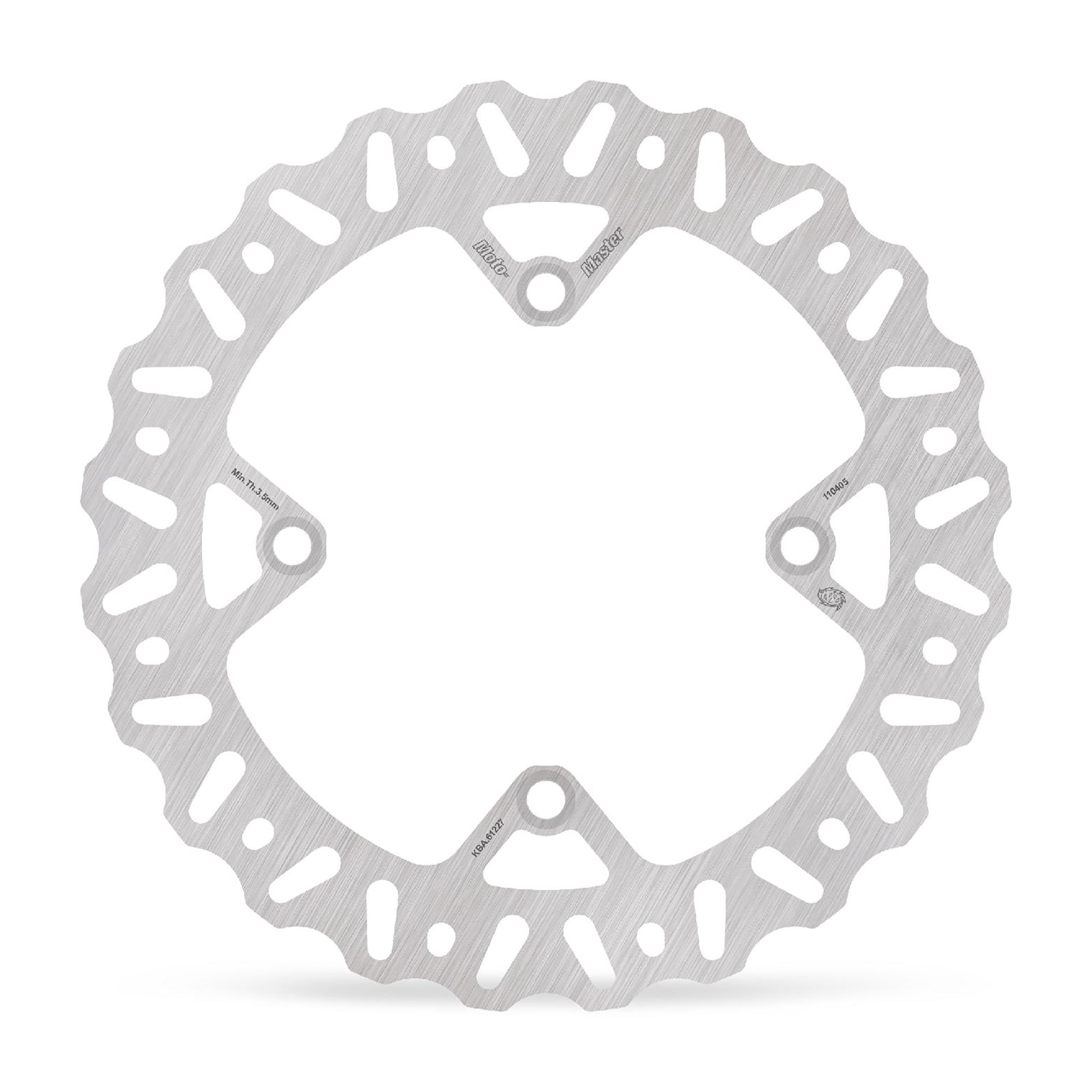 Moto-Master Bremsscheibe Nitro hinten starr mit ABE