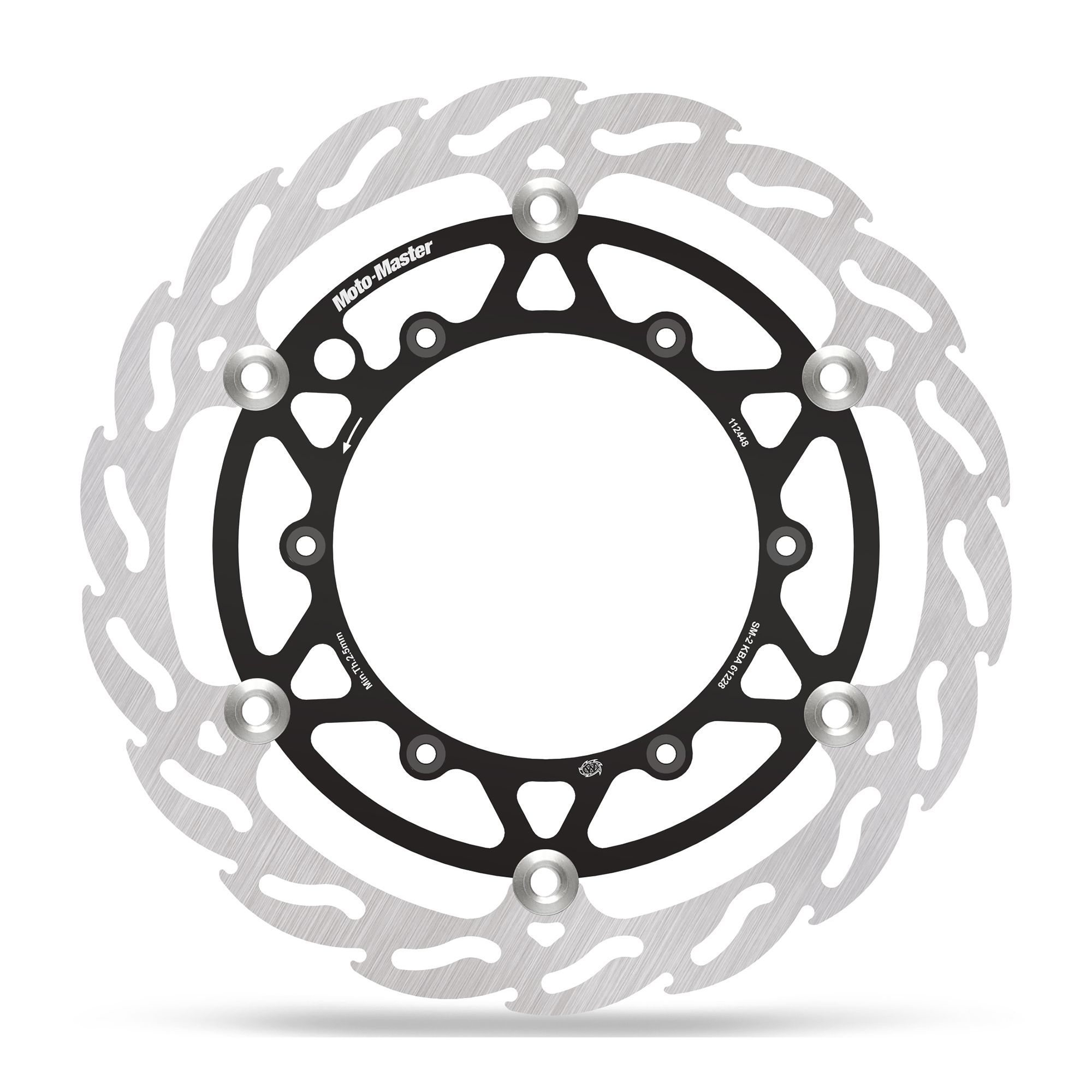 Moto-Master Bremsscheibe Flame vorn schwimmend Oversize 280 mm Ø