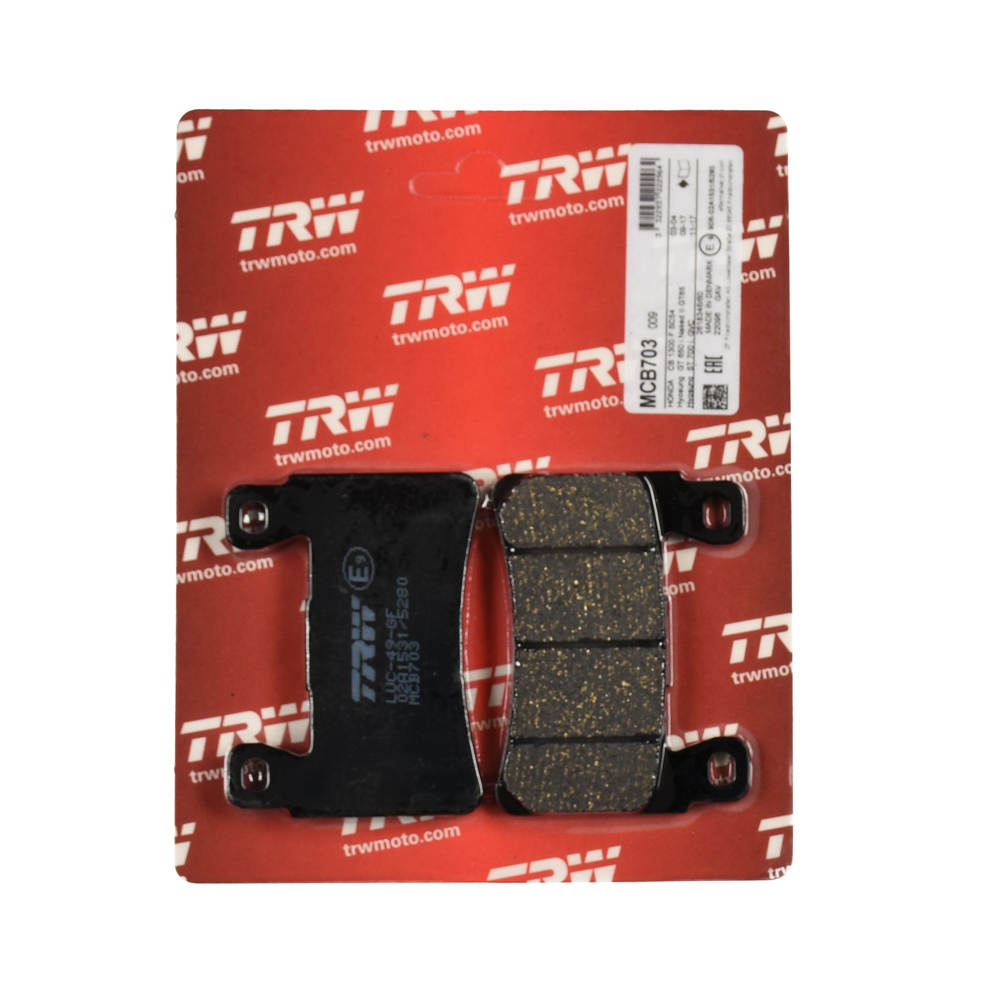 TRW Bremsbelag organisch