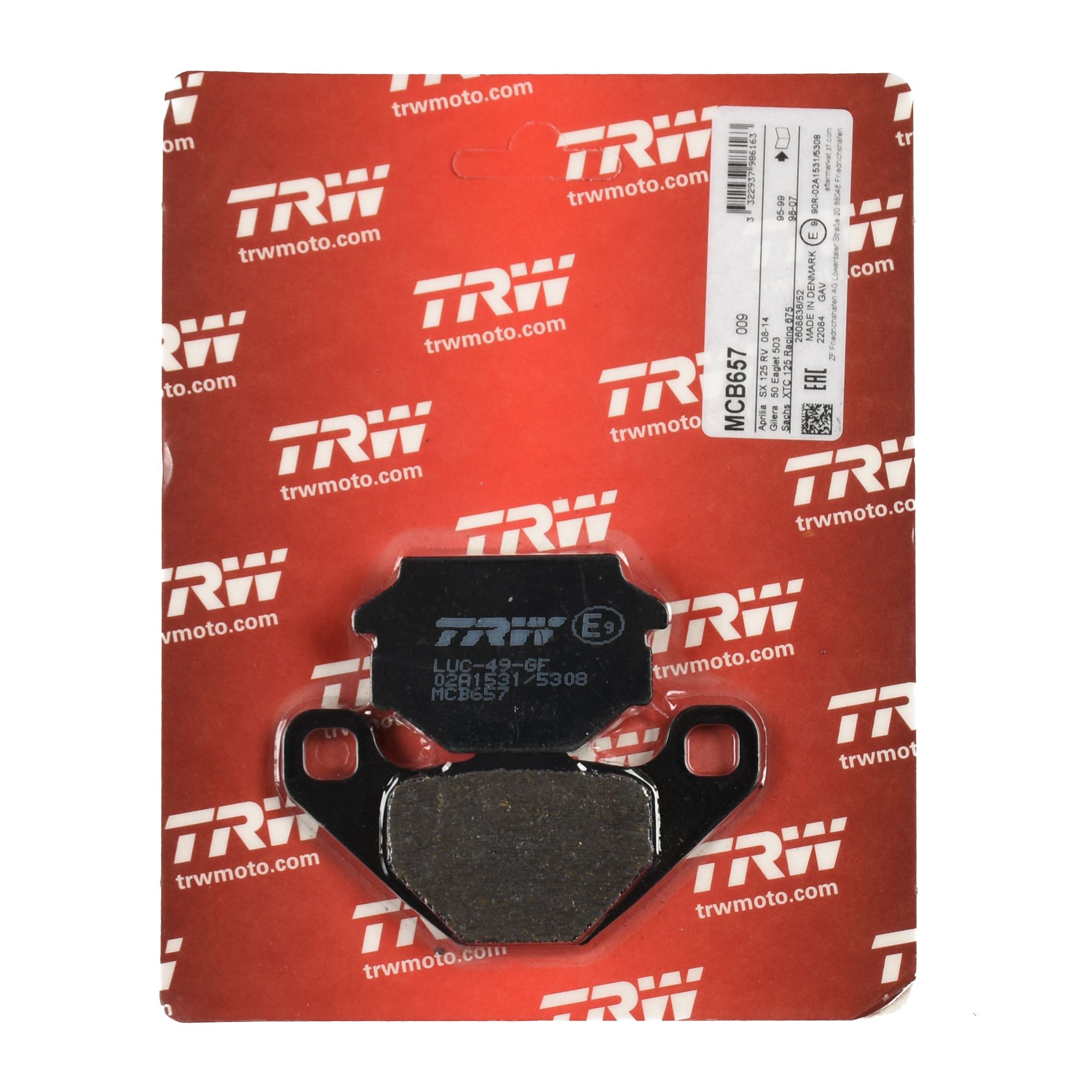 TRW Bremsbelag organisch