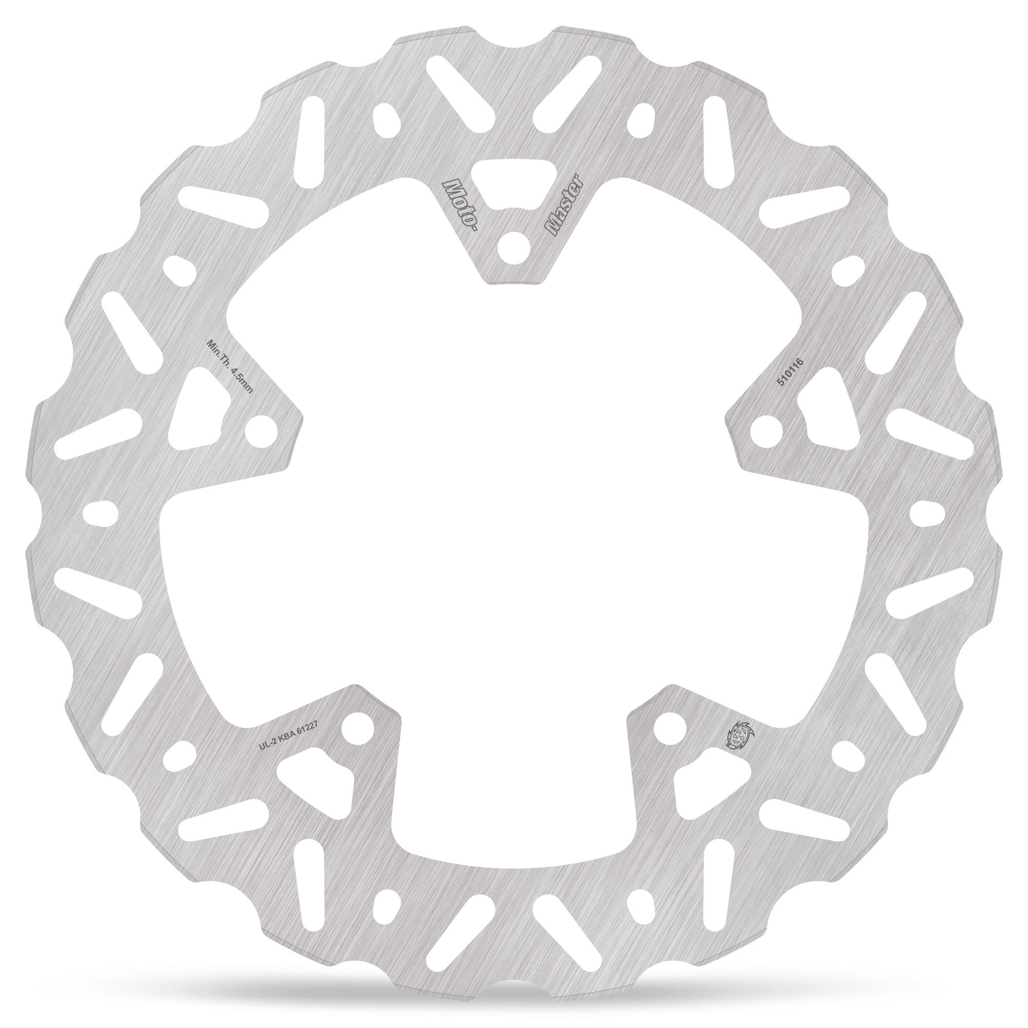 Moto-Master Bremsscheibe Nitro Road hinten starr mit ABE