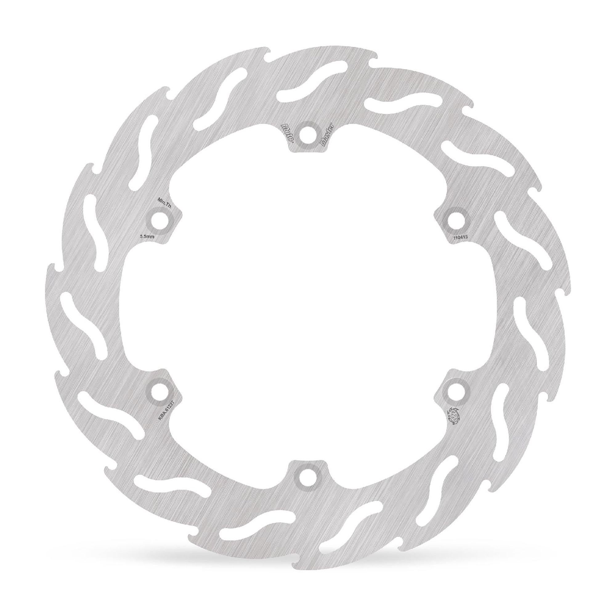 Moto-Master Bremsscheibe Flame hinten starr mit ABE