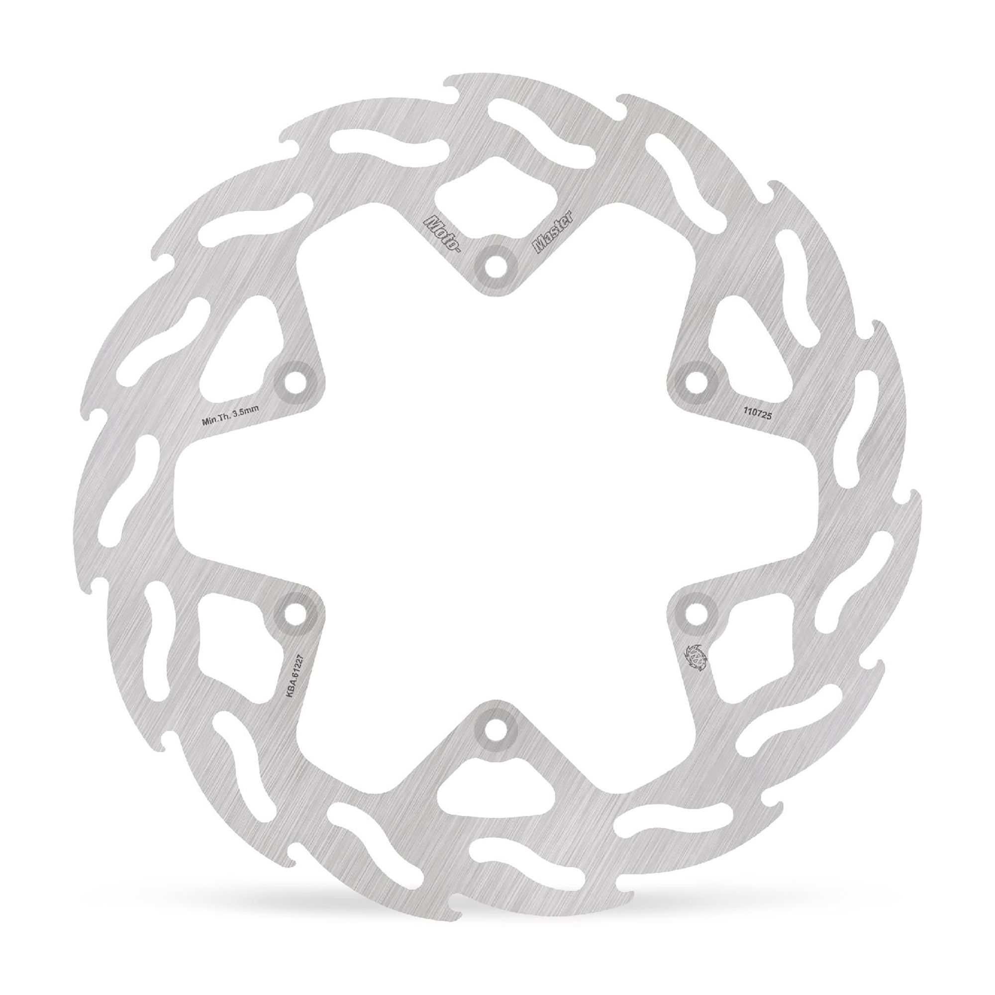 Moto-Master Bremsscheibe Flame hinten starr mit ABE