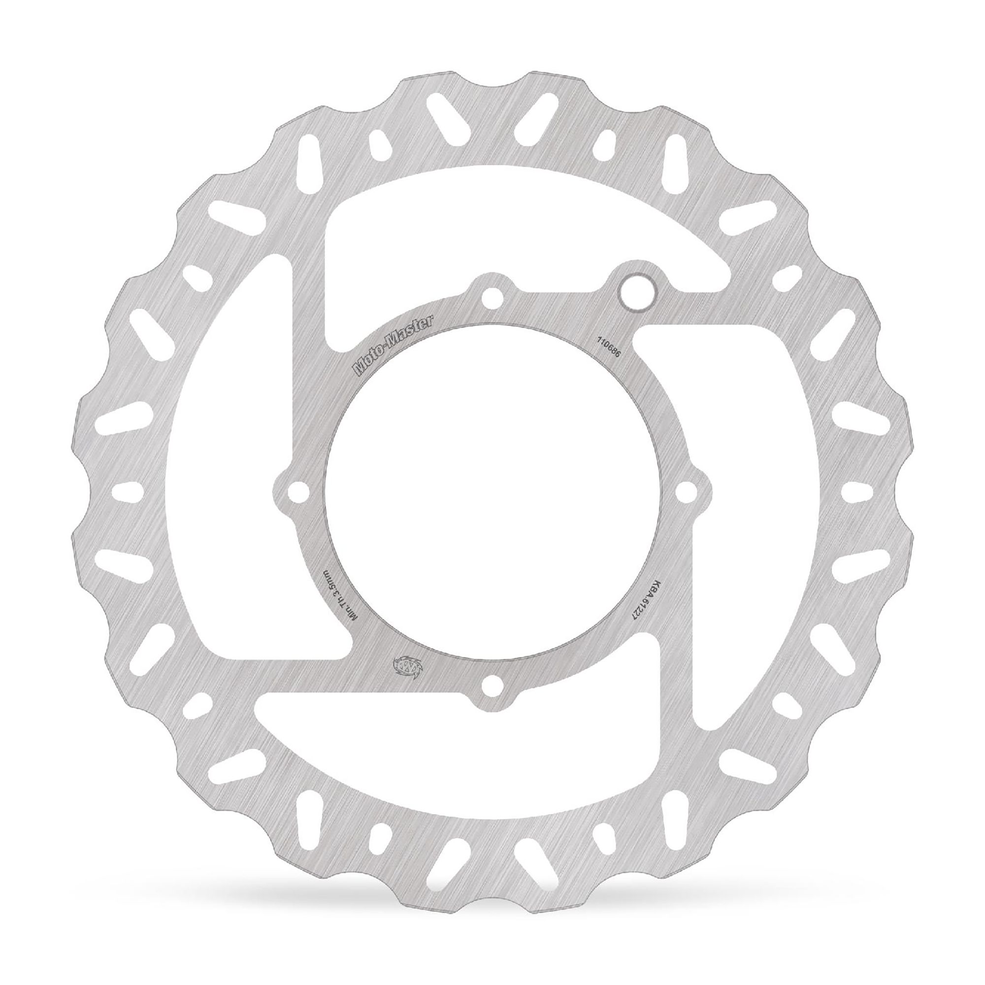 Moto-Master Bremsscheibe Nitro vorn starr mit ABE