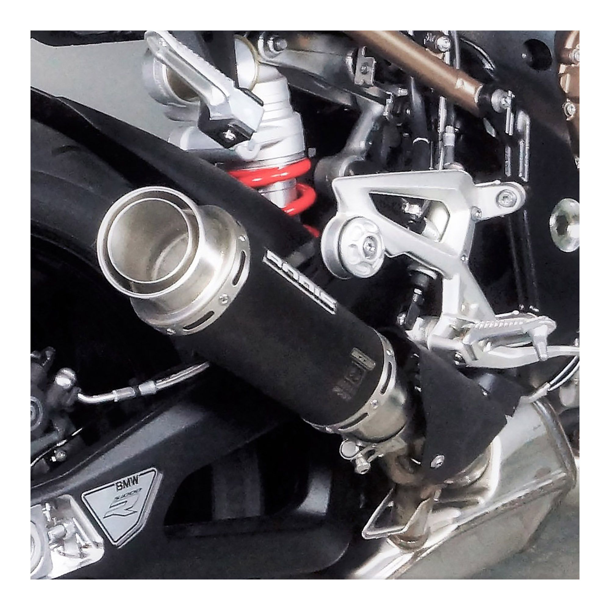 Bodis Auspuff GPC-RS II Slip-On Edelstahl schwarz