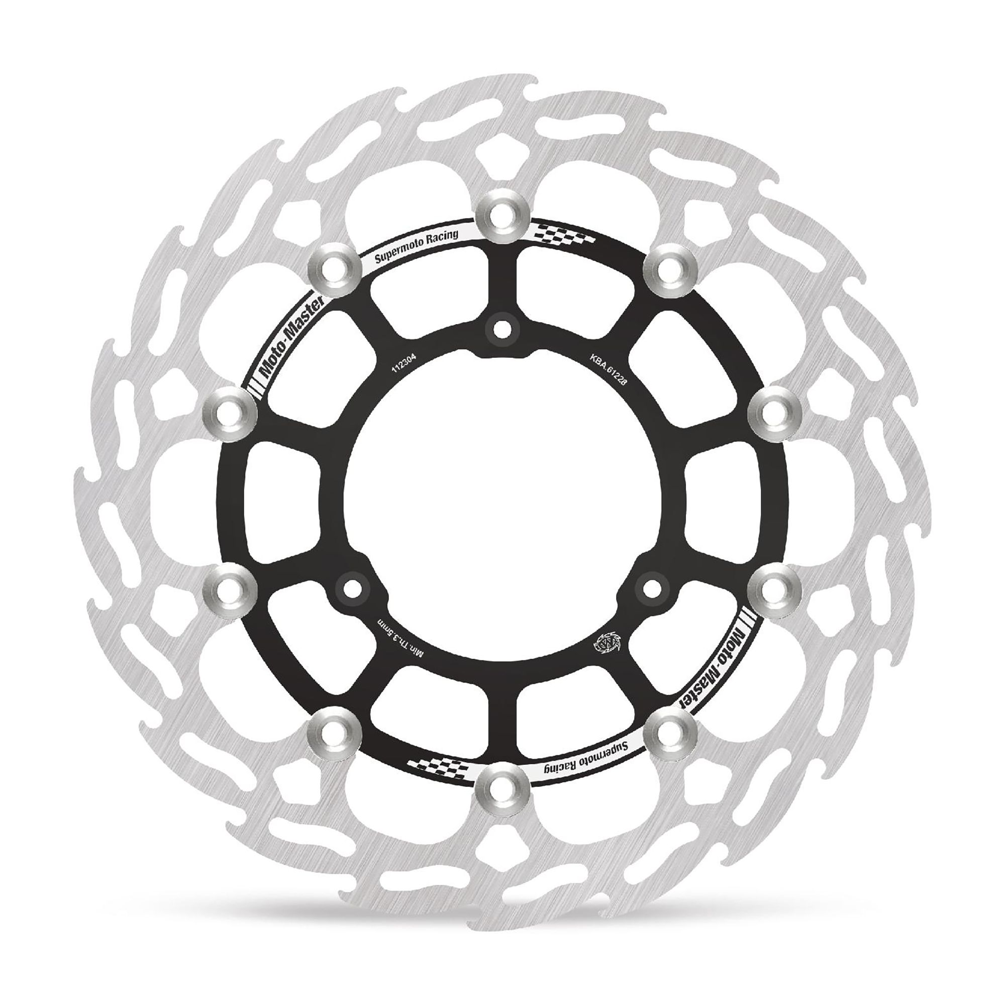Moto-Master Bremsscheibe Flame vorn schwim. Supermoto Racing 298