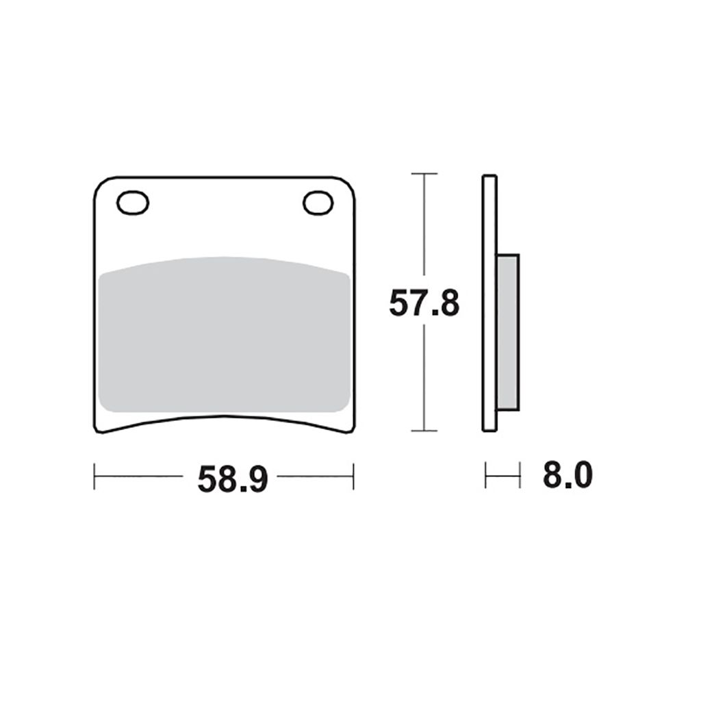 Moto-Master Bremsbelag RoadPRO Ceramic