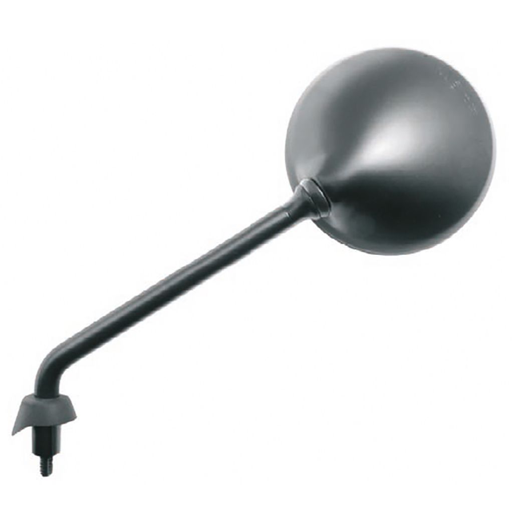 V Parts Spiegel links schwarz rund