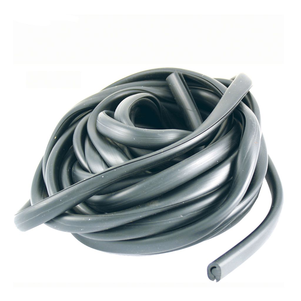 ScooterLibre Beinschildgummi Länge 165 cm schwarz