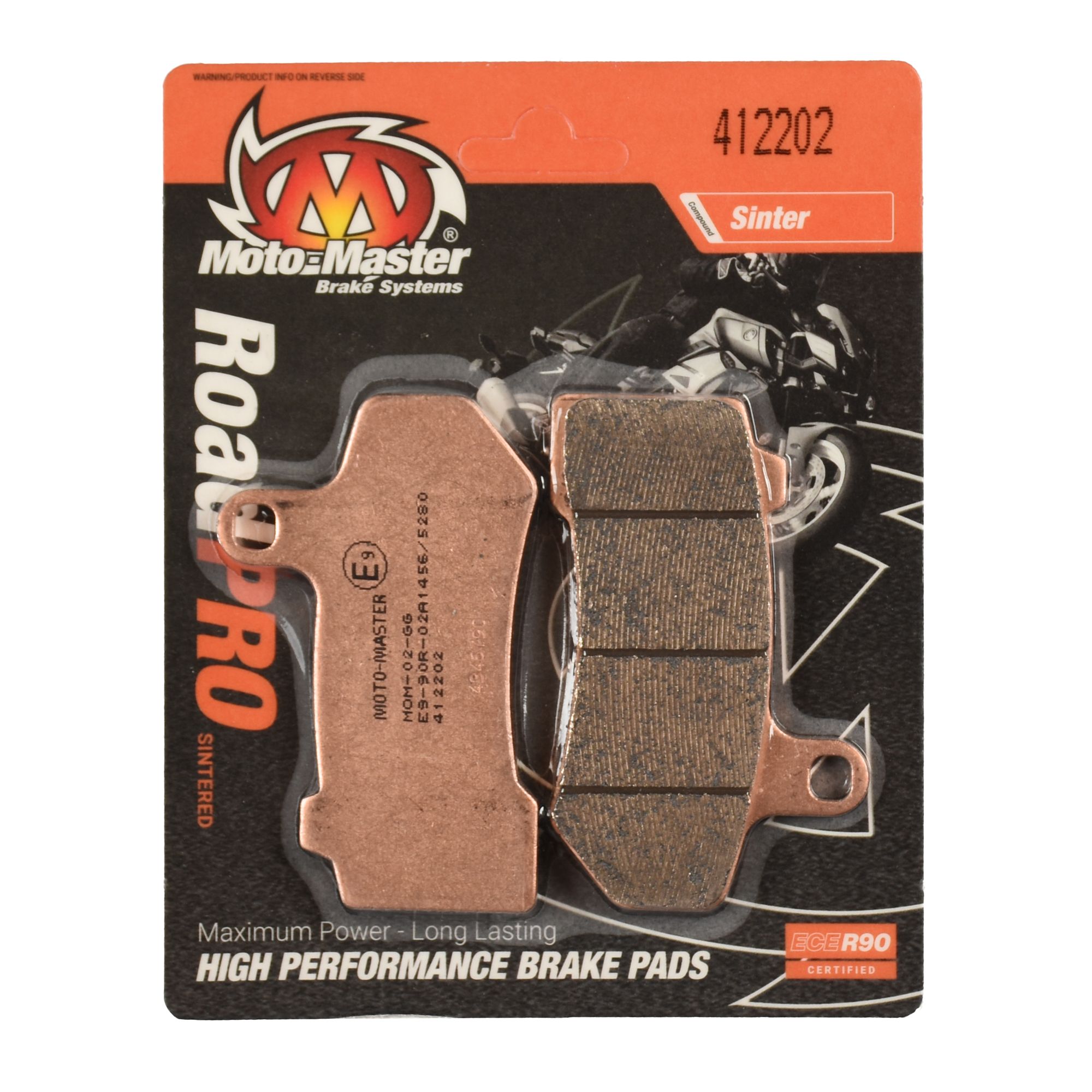 Moto-Master Bremsbelag RoadPRO Sinter hinten