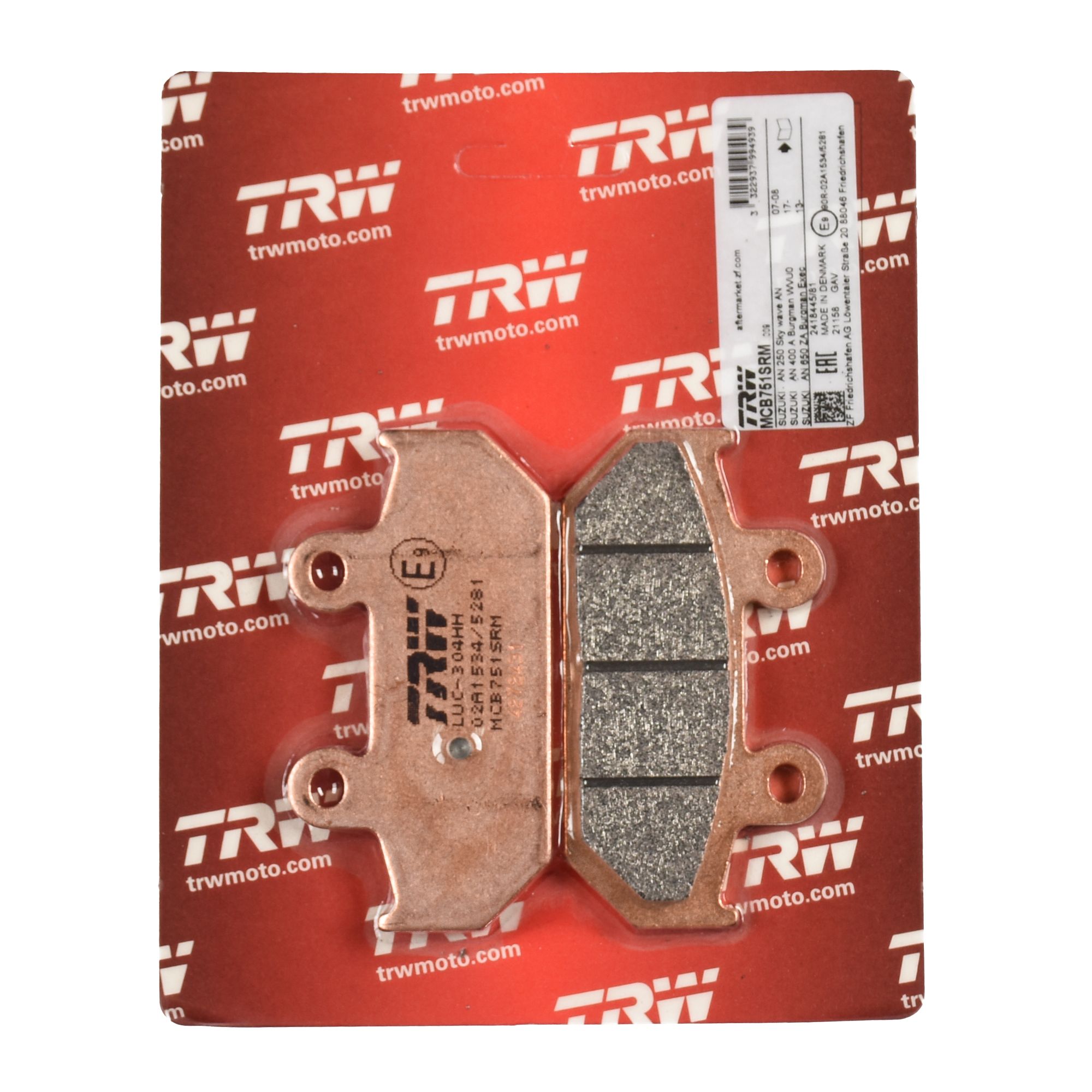 TRW Bremsbelag Sinter