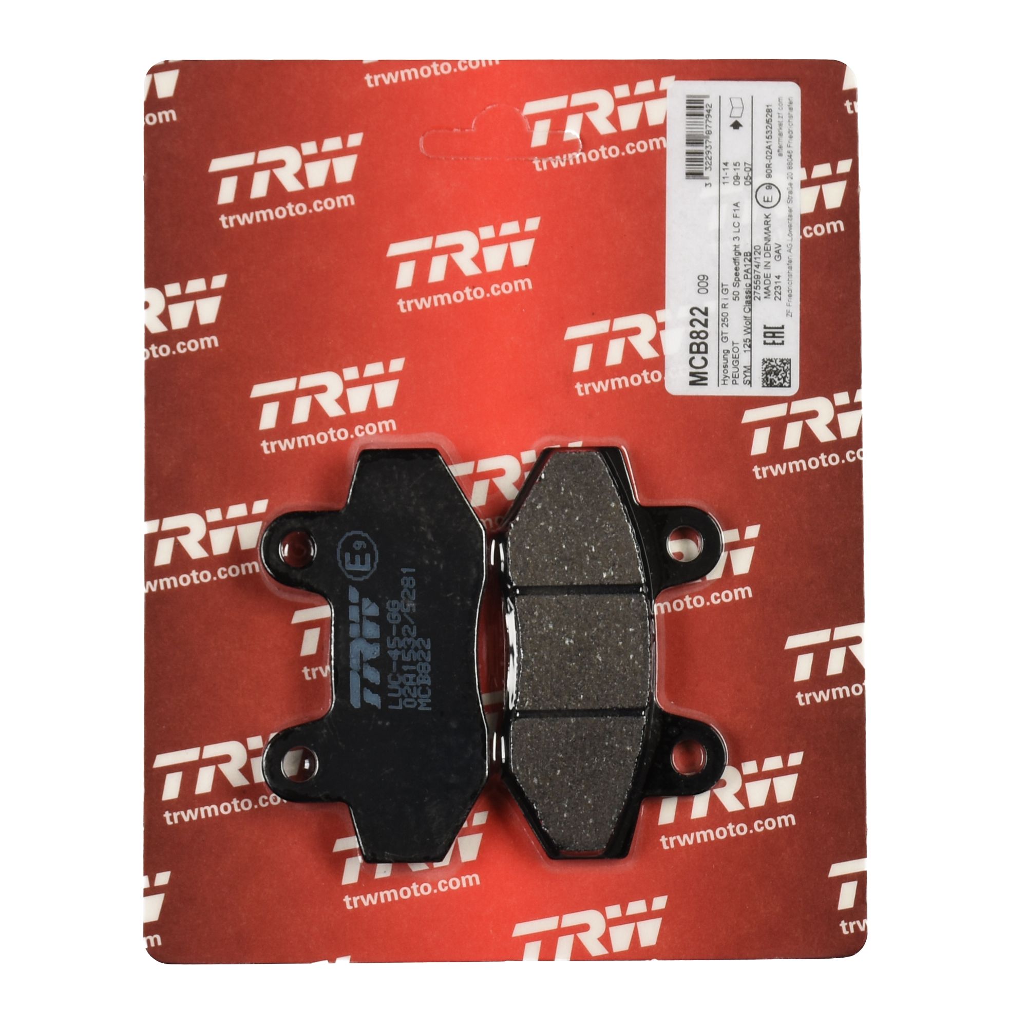 TRW Bremsbelag organisch