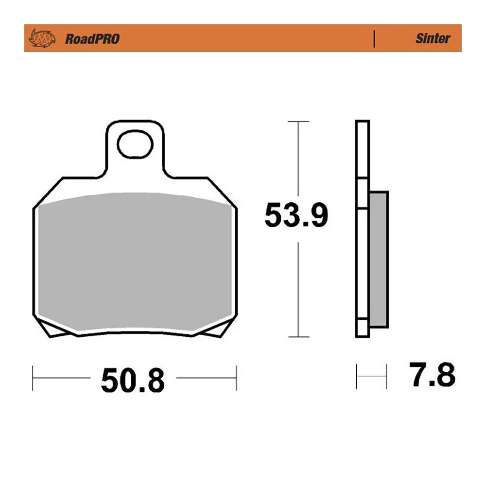 Moto-Master Bremsbelag RoadPRO Scooter