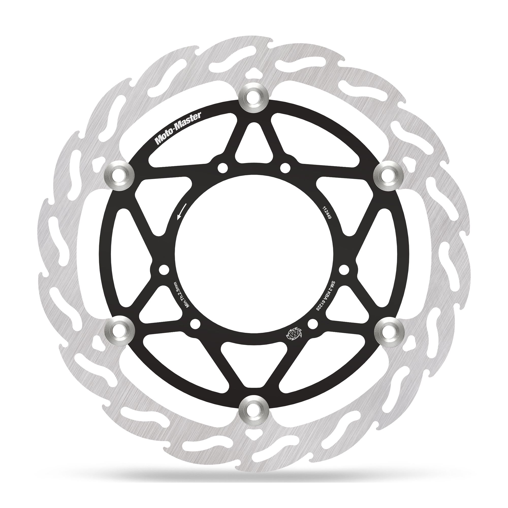 Moto-Master Bremsscheibe Flame vorn schwimmend Oversize 280 mm Ø