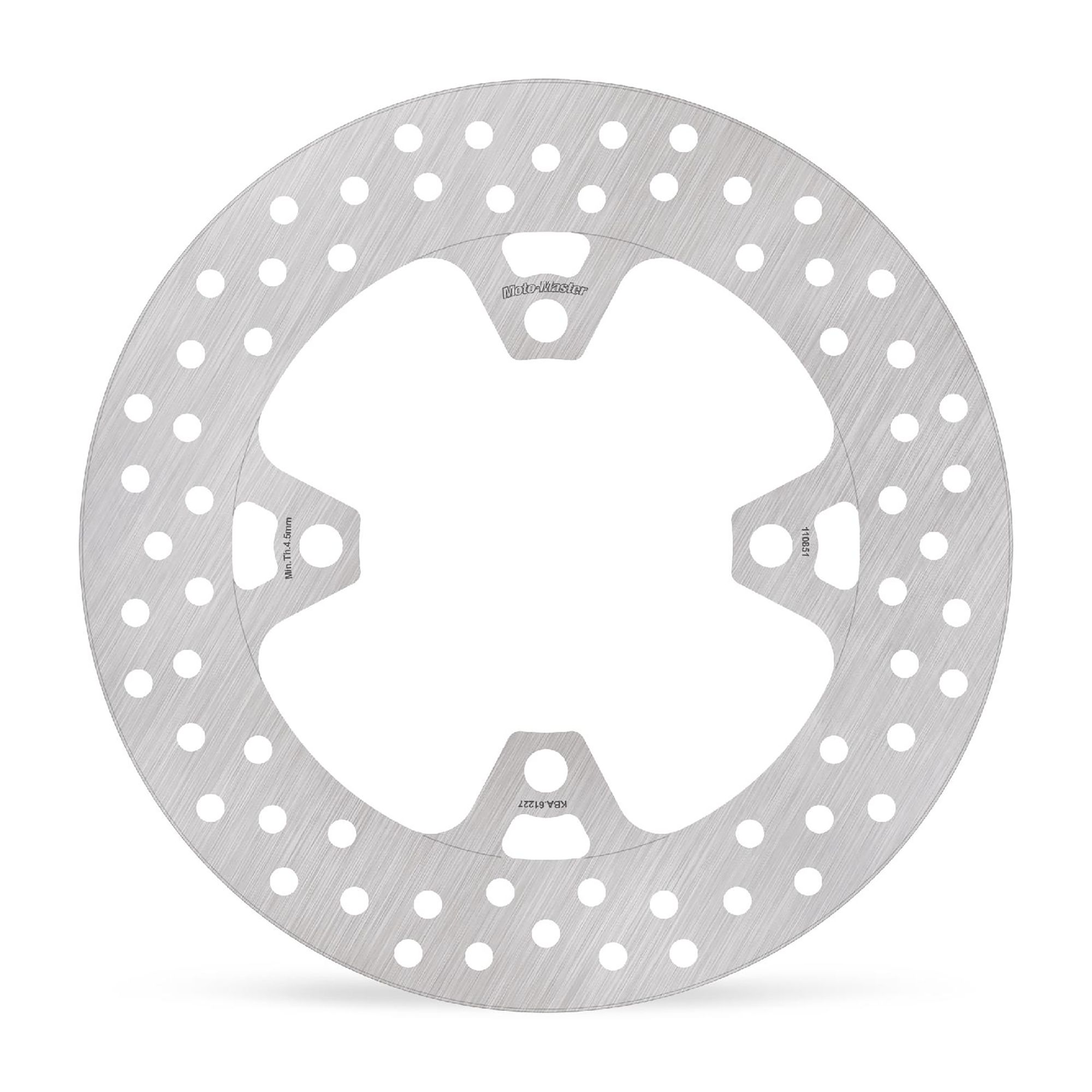 Moto-Master Bremsscheibe Halo hinten starr mit ABE