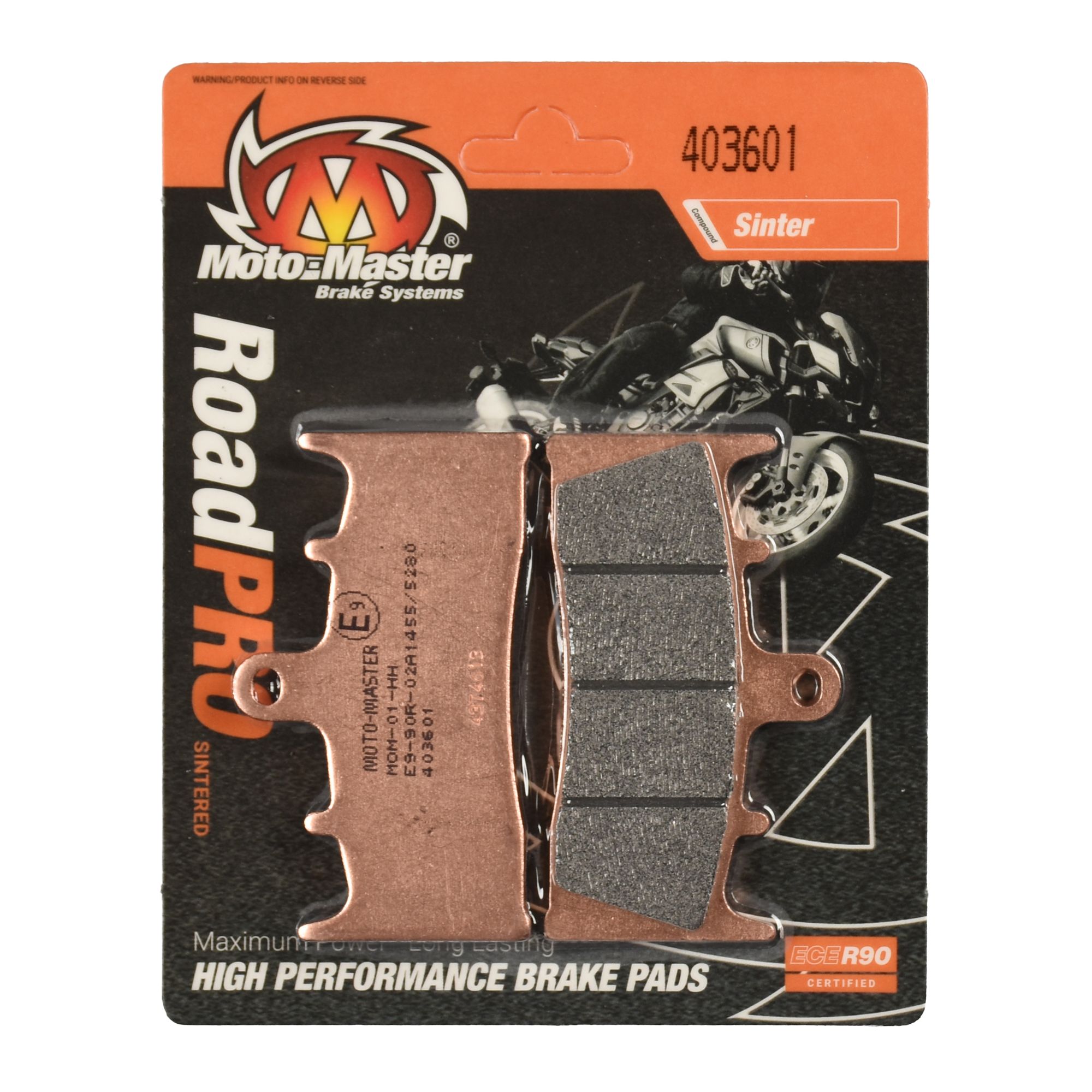 Moto-Master Bremsbelag RoadPRO Sinter vorn
