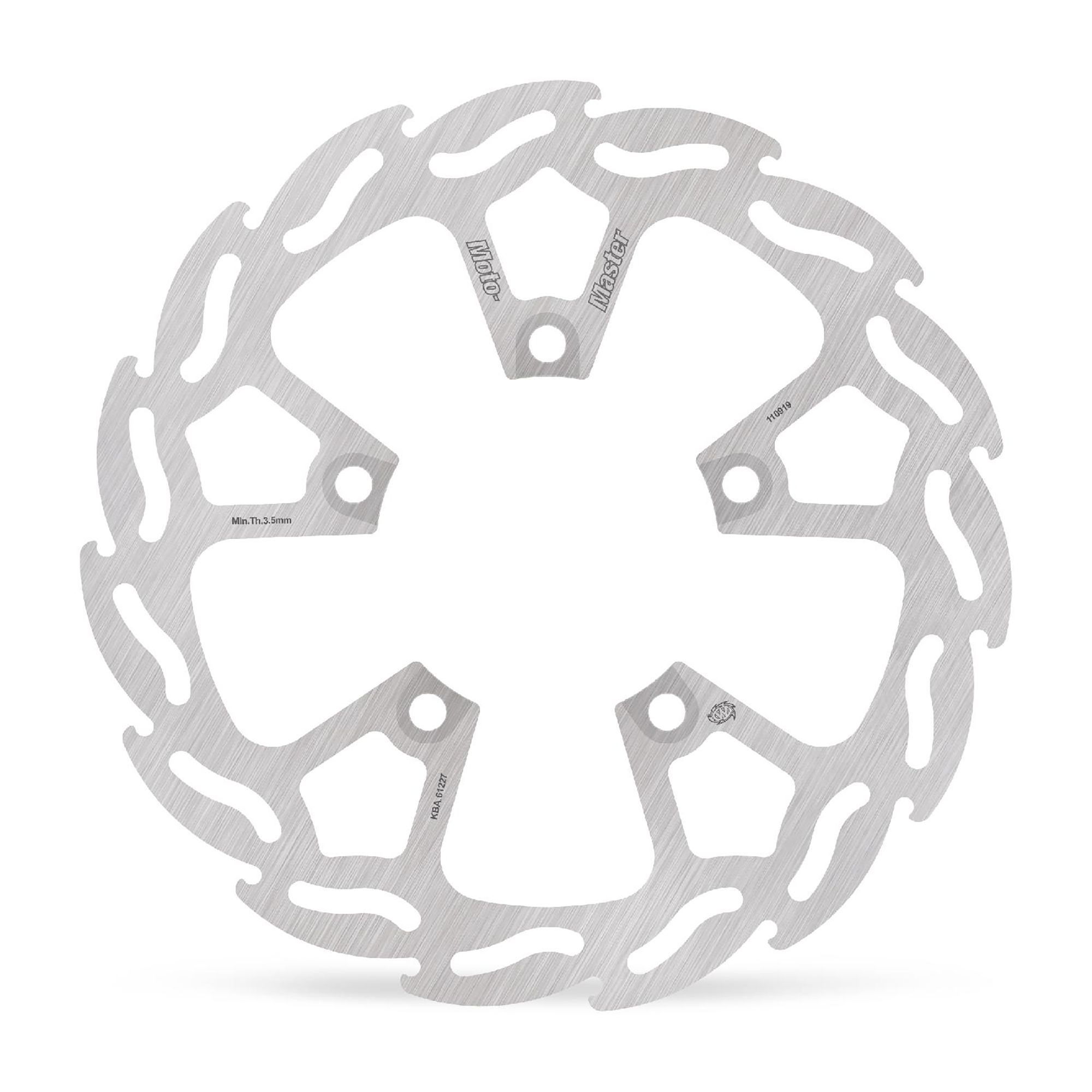 Moto-Master Bremsscheibe Flame Road starr vorne