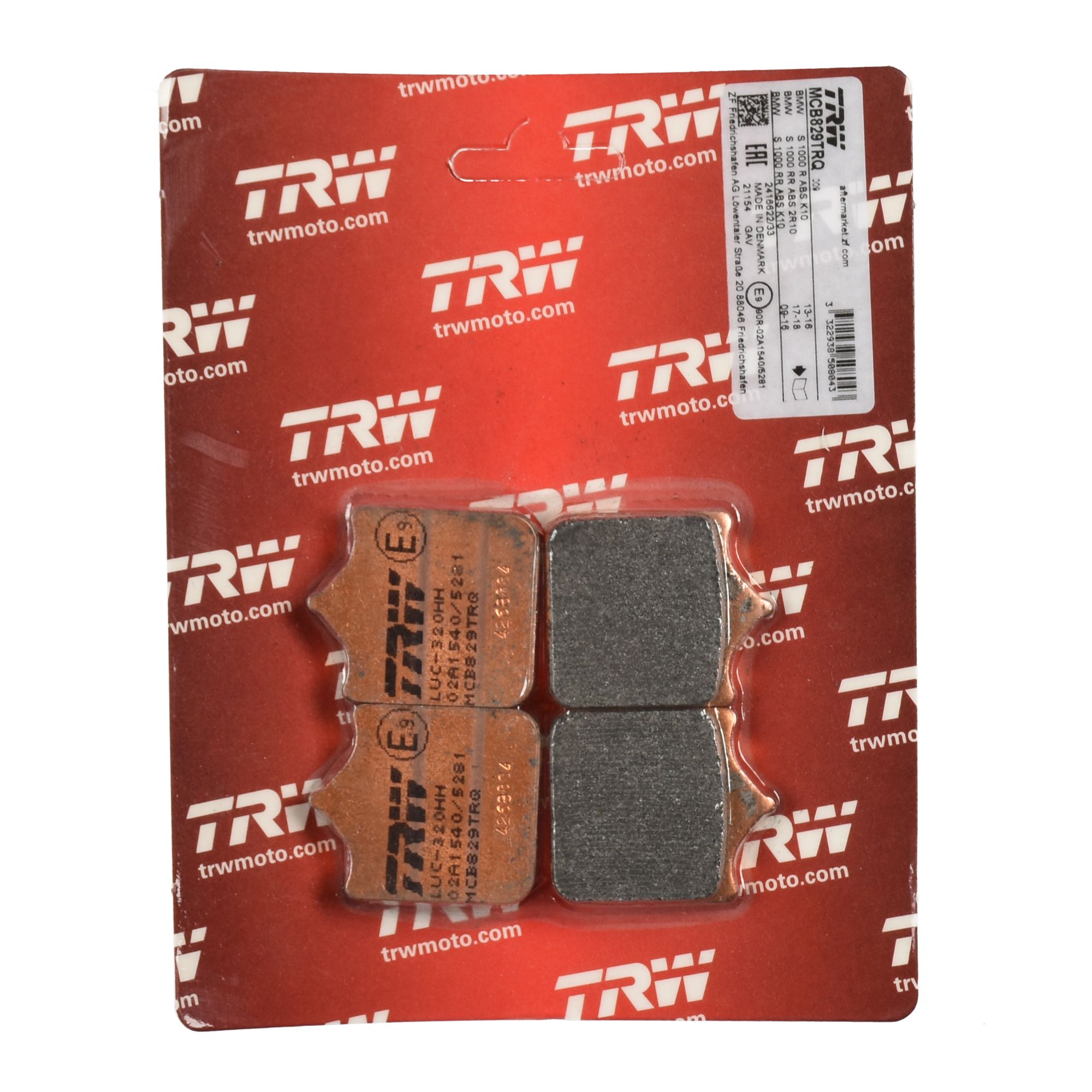 TRW Bremsbelag Sinter Racing ABE