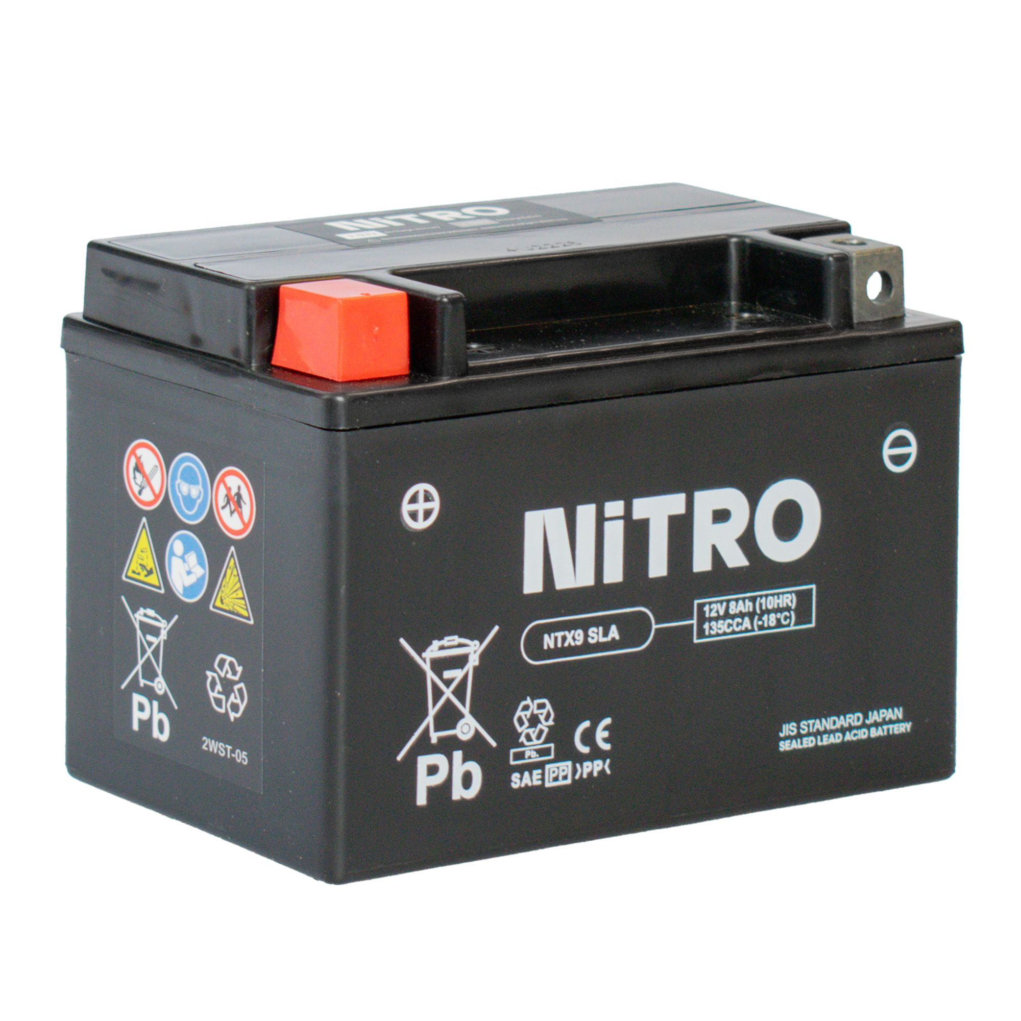 Nitro Batterie 12V 8AH YTX9-BS Gel 50812