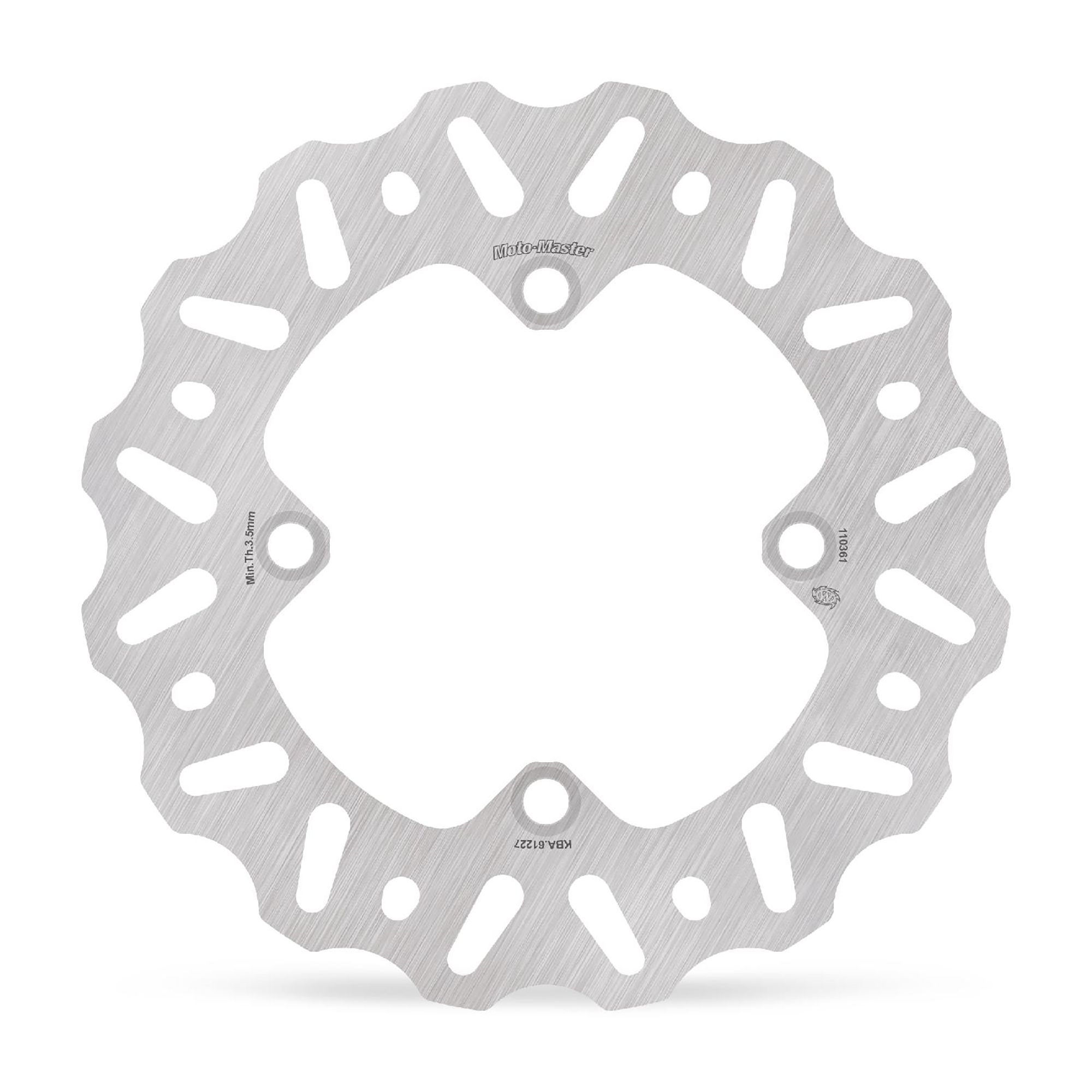 Moto-Master Bremsscheibe Nitro hinten starr mit ABE