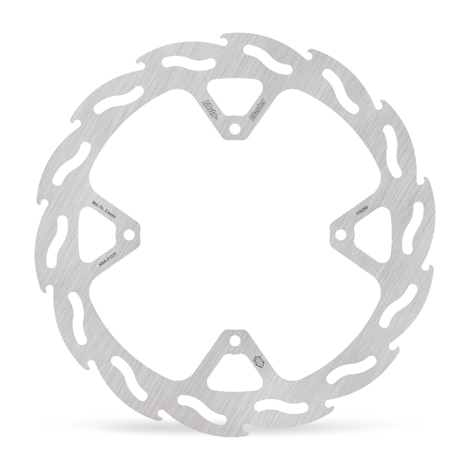 Moto-Master Bremsscheibe Flame hinten starr mit ABE