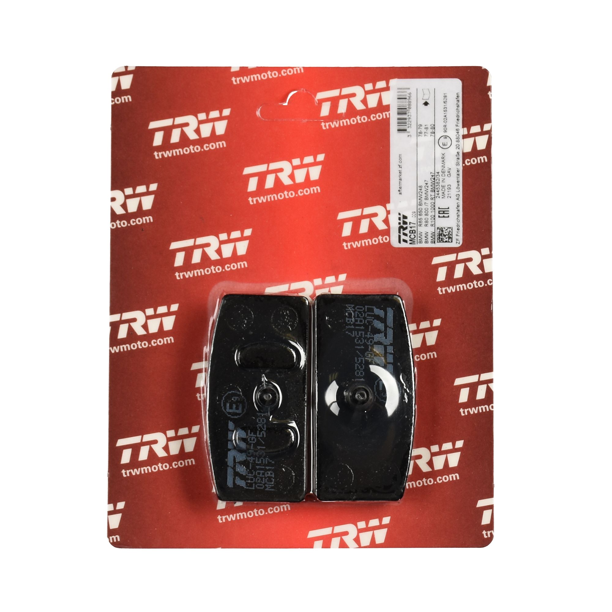 TRW Bremsbelag organisch