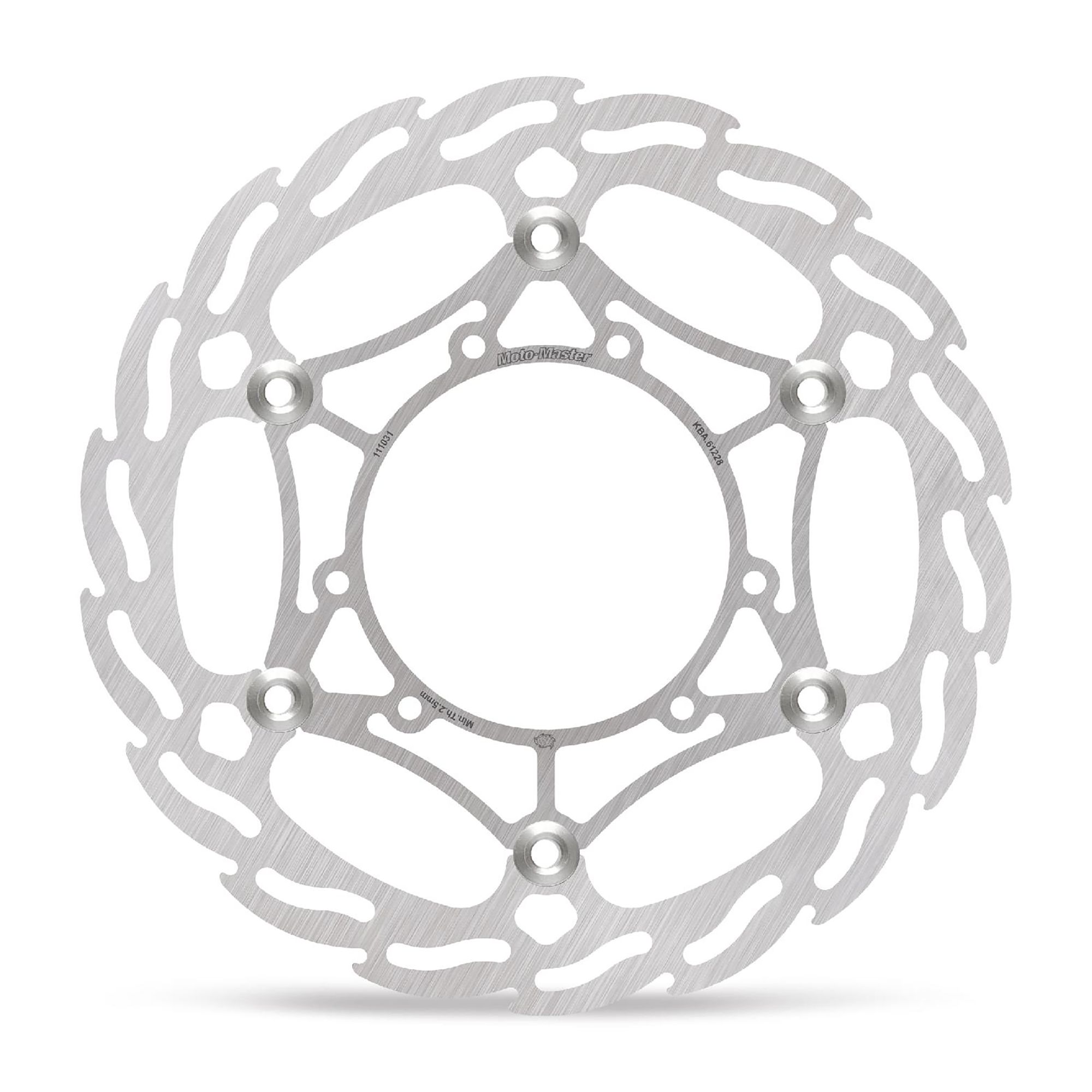 Moto-Master Bremsscheibe Flame vorn schwim. mit ABE Oversize MX 260 mm Ø