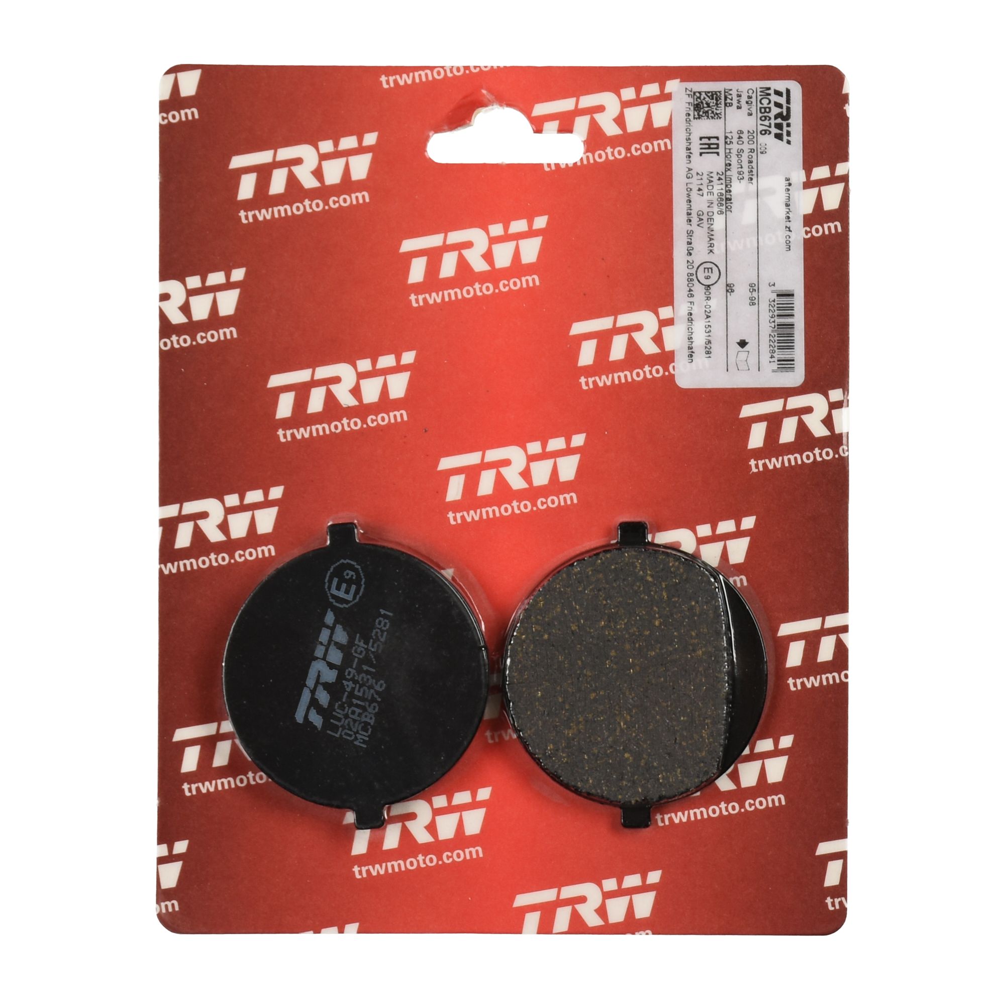 TRW Bremsbelag organisch