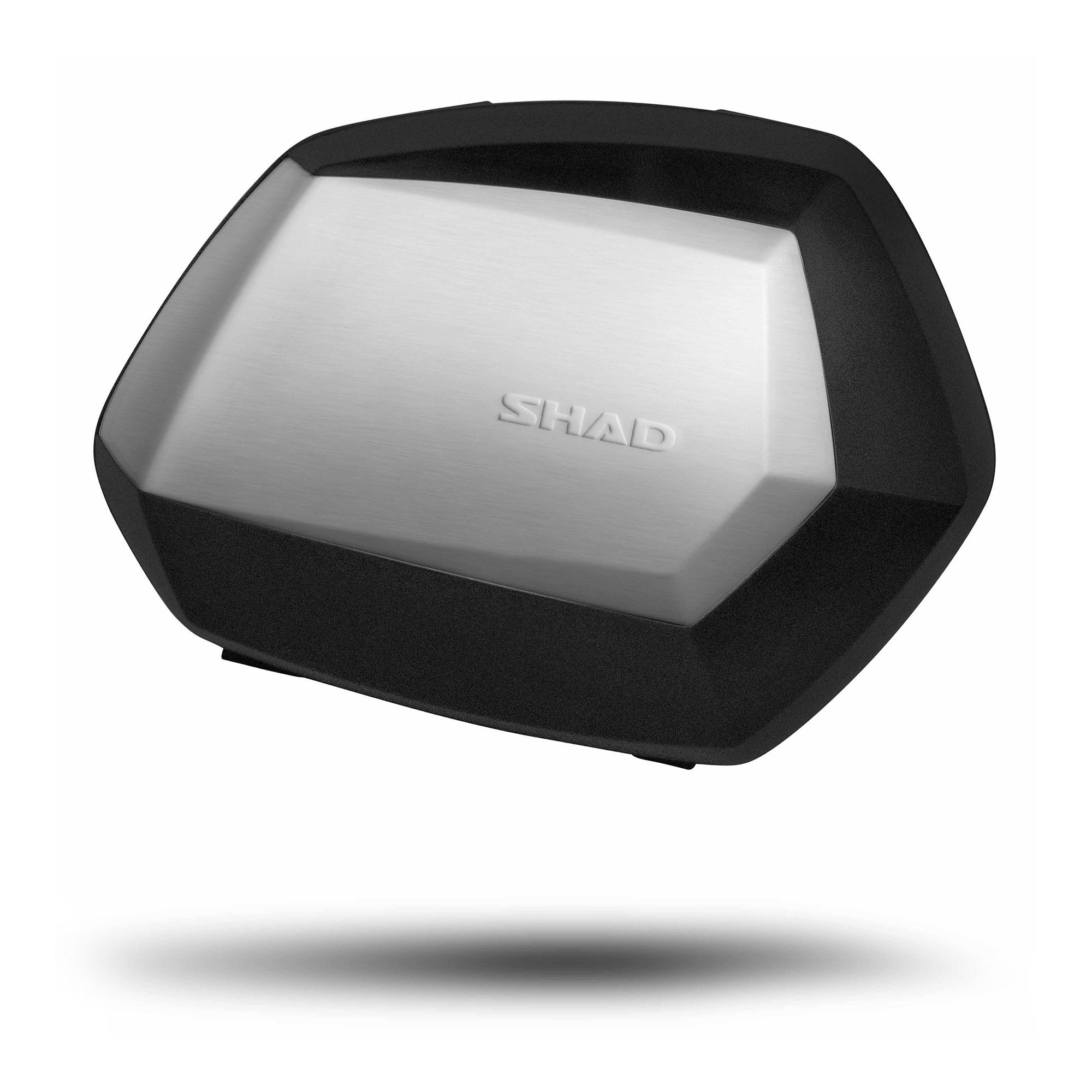 SHAD Seitenkoffer SH35 Schwarz/Silber matt rechts und links