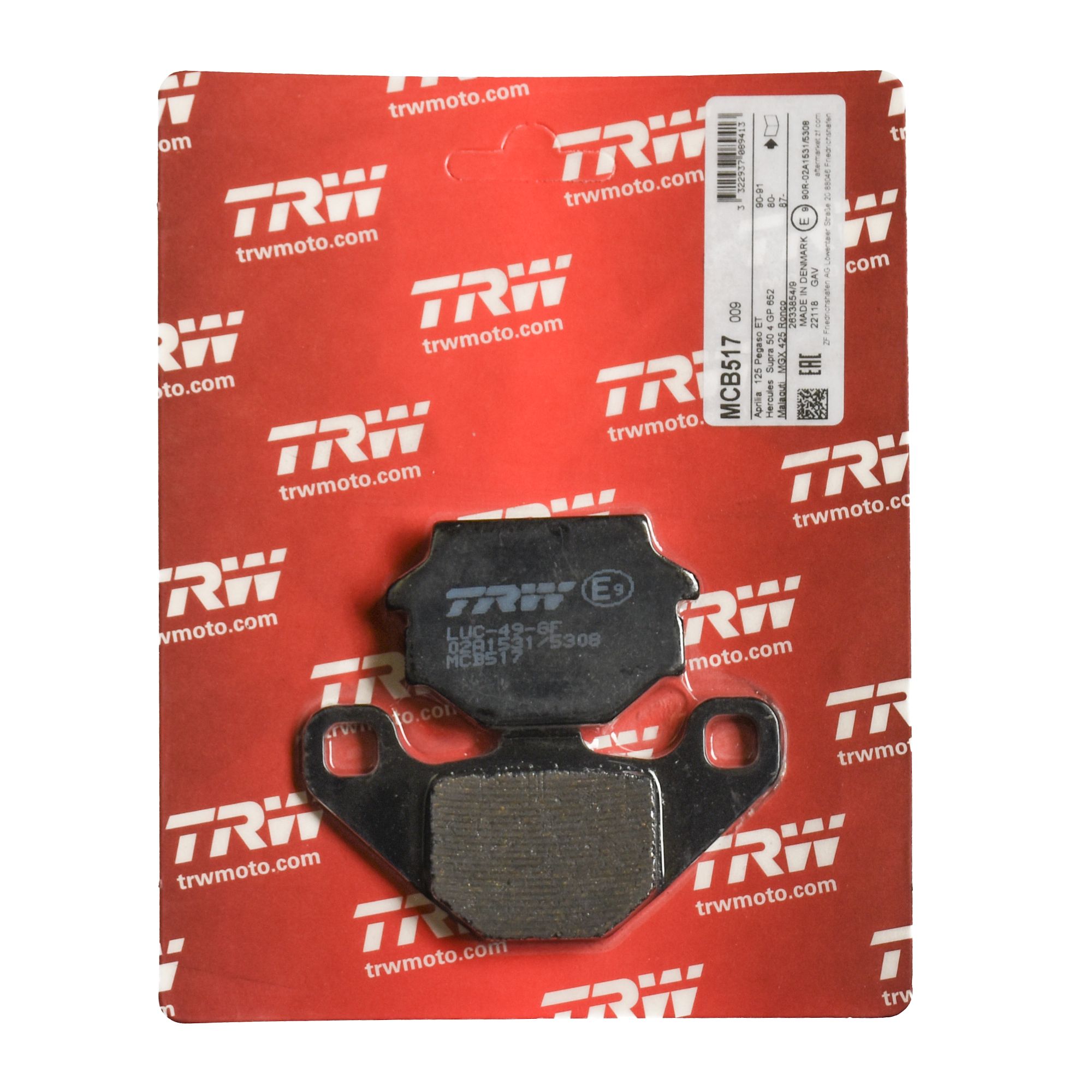 TRW Bremsbelag organisch