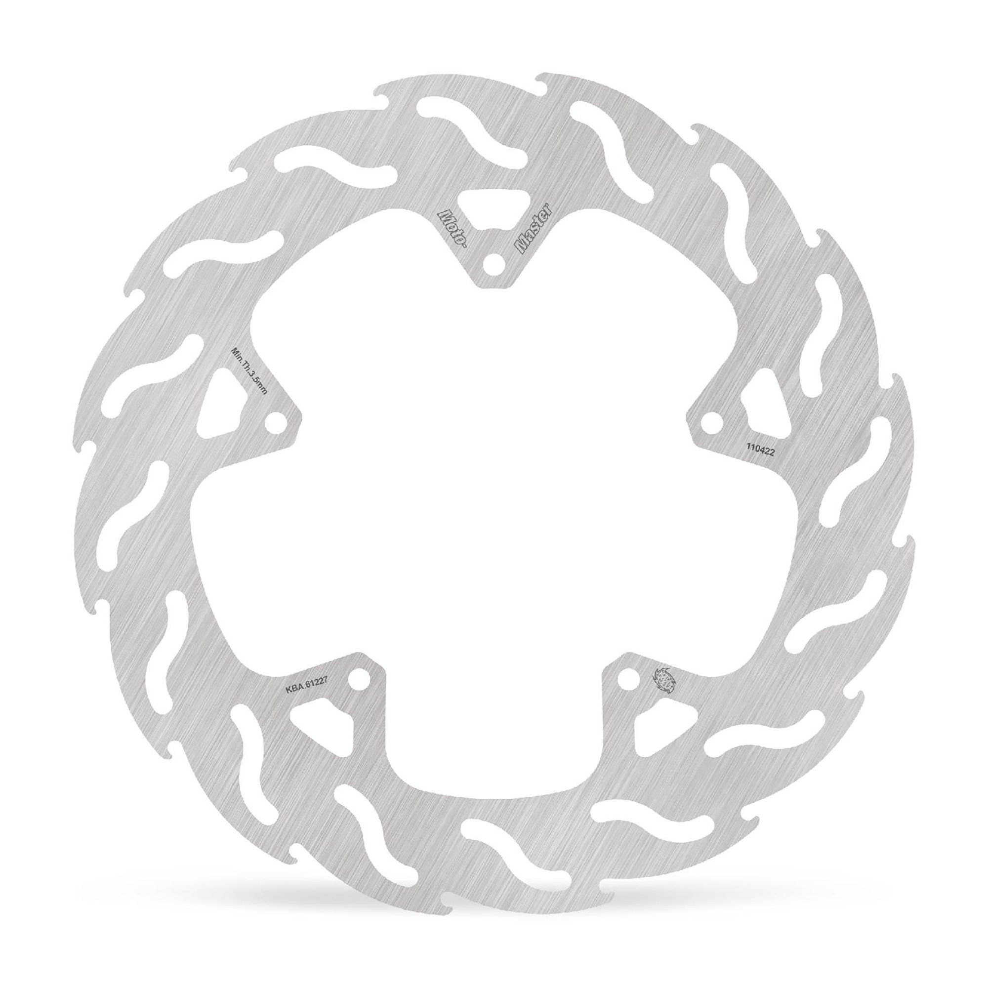 Moto-Master Bremsscheibe Flame vorn rechts starr mit ABE