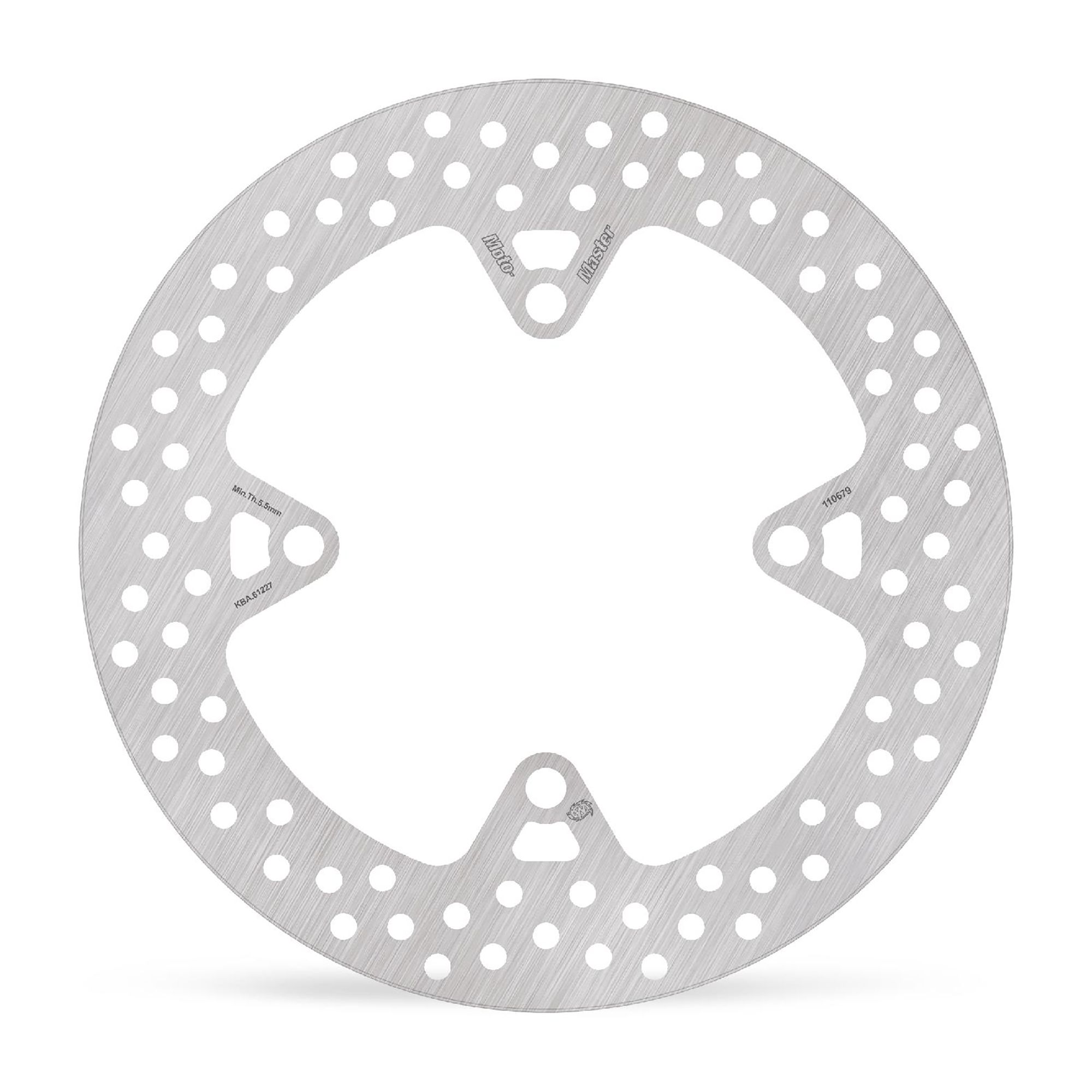 Moto-Master Bremsscheibe Halo hinten starr mit ABE