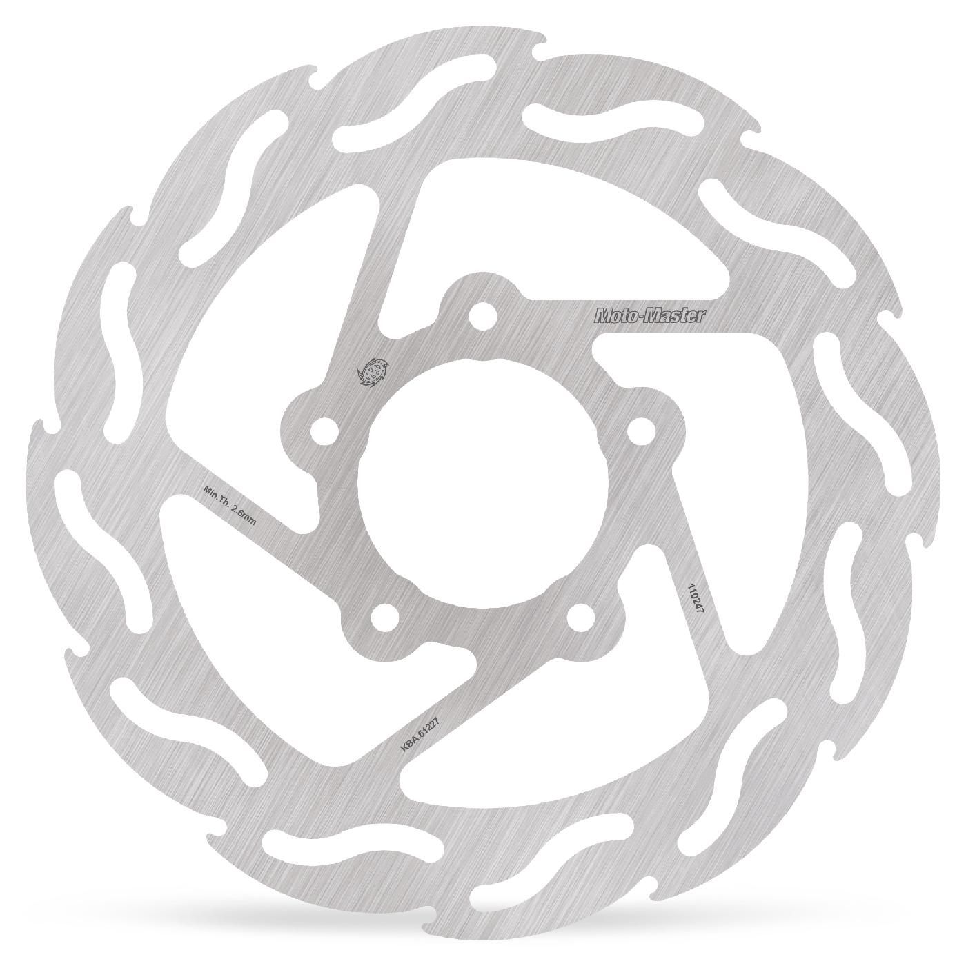 Moto-Master Bremsscheibe Flame vorn starr mit ABE