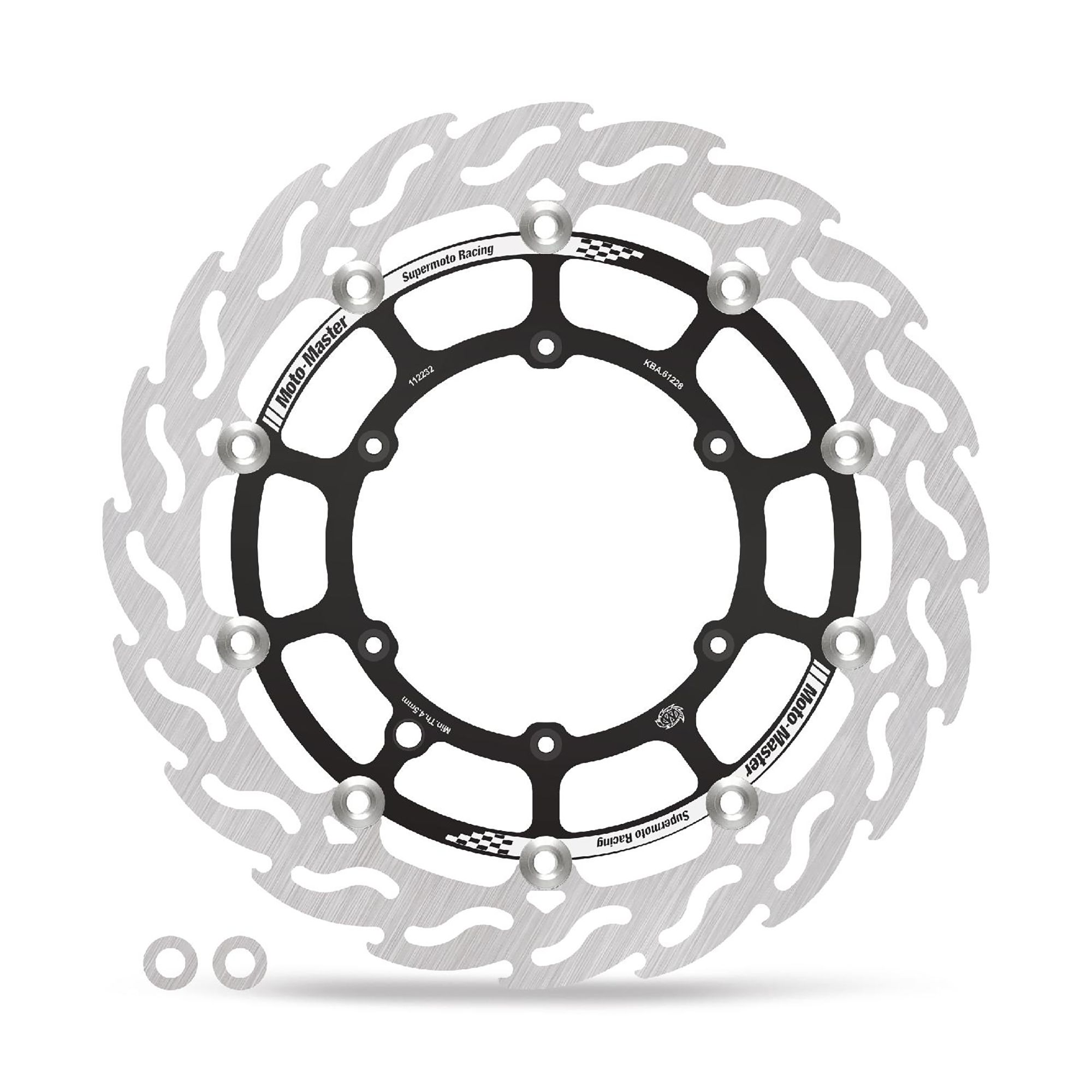 Moto-Master Bremsscheibe Flame vorn schwim. Supermoto Racing 320