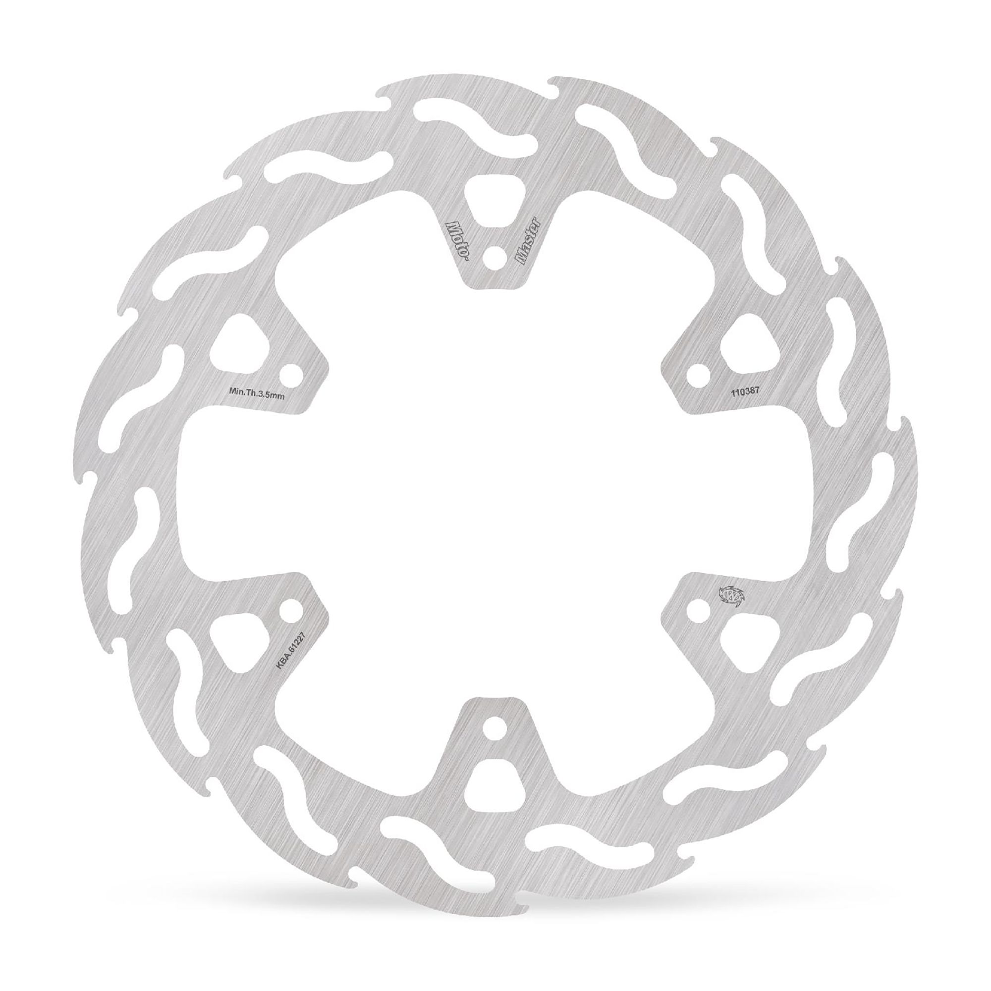 Moto-Master Bremsscheibe Flame hinten starr mit ABE