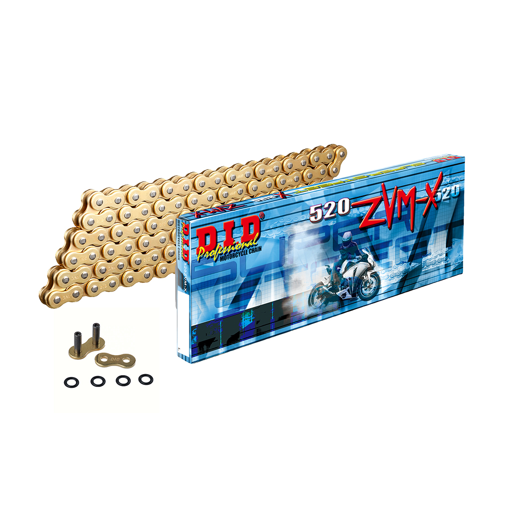 DID Kette 520 ZVM-X G&G 100 m. Niet Schloss