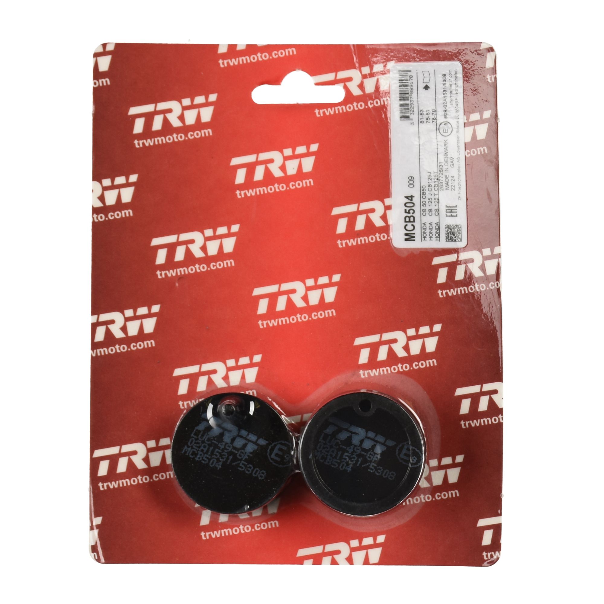 TRW Bremsbelag organisch