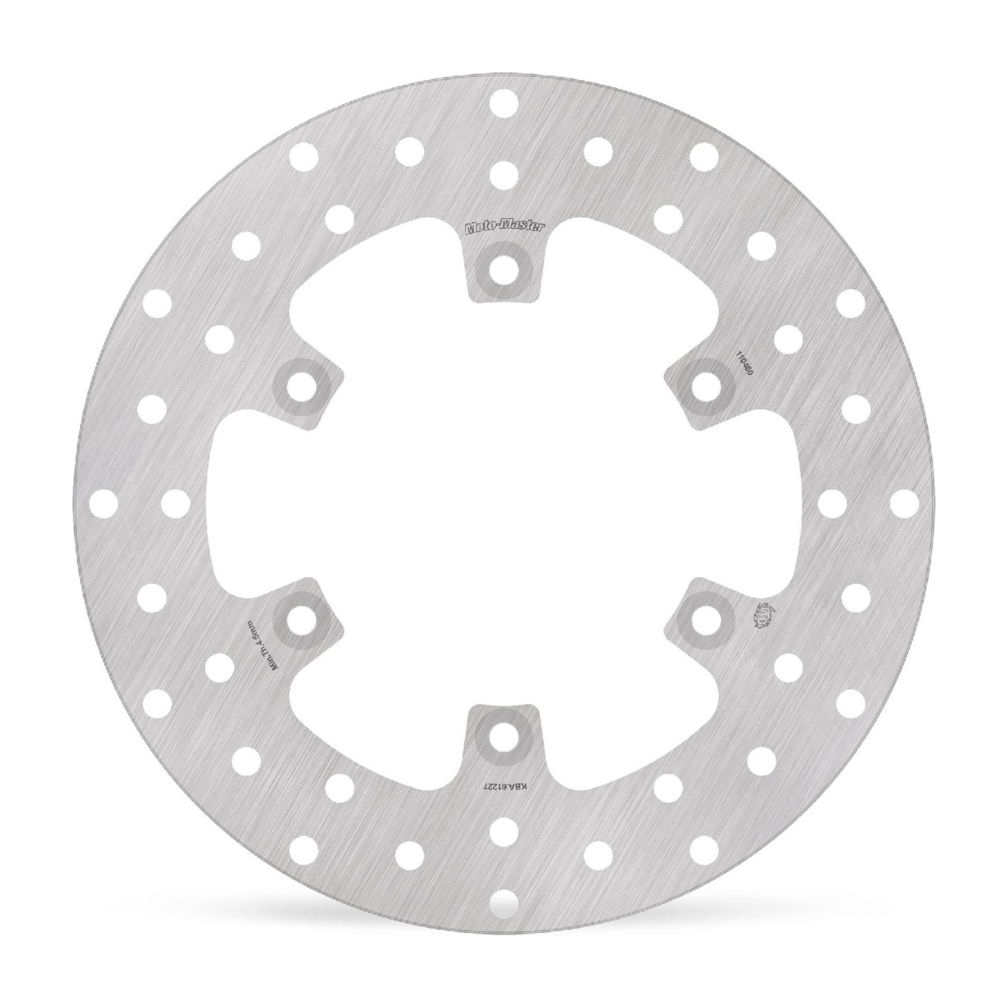 Moto-Master Bremsscheibe Halo hinten starr mit ABE