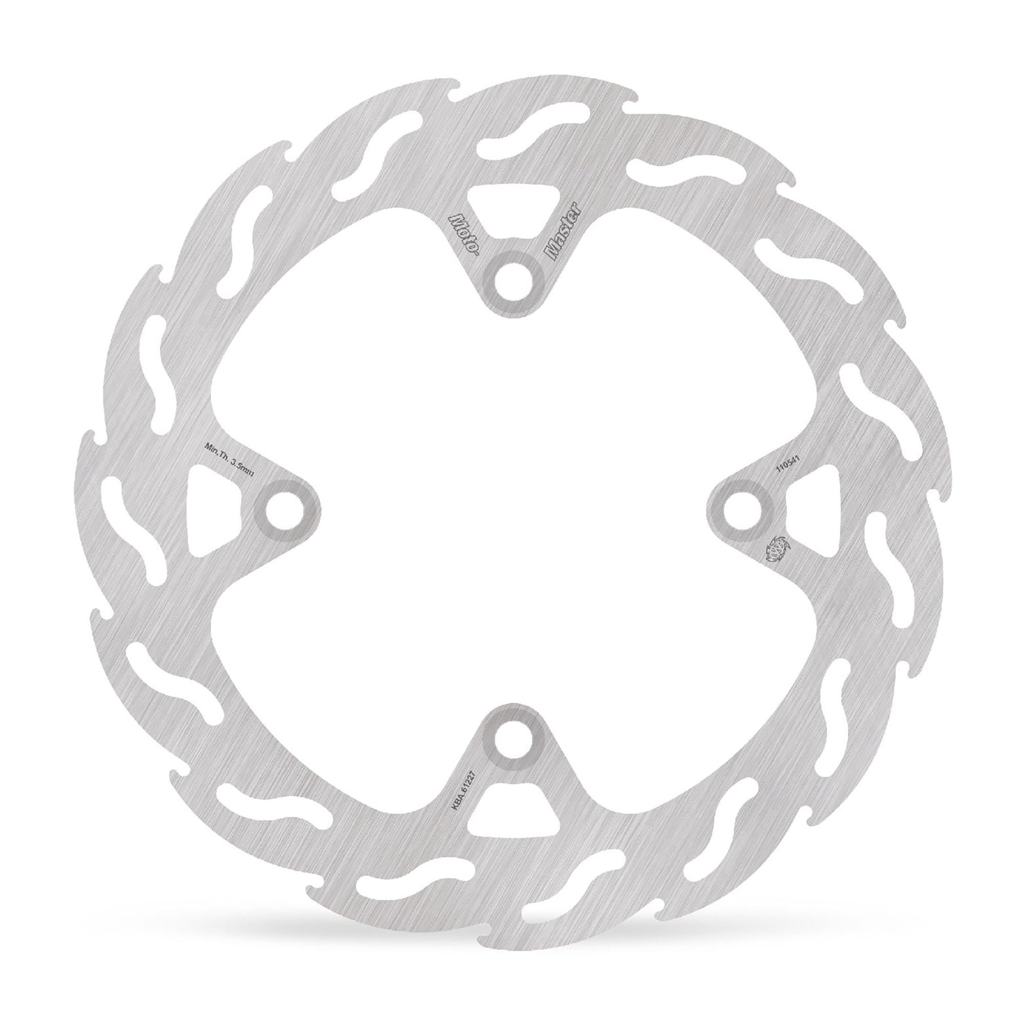 Moto-Master Bremsscheibe Flame vorn links starr mit ABE