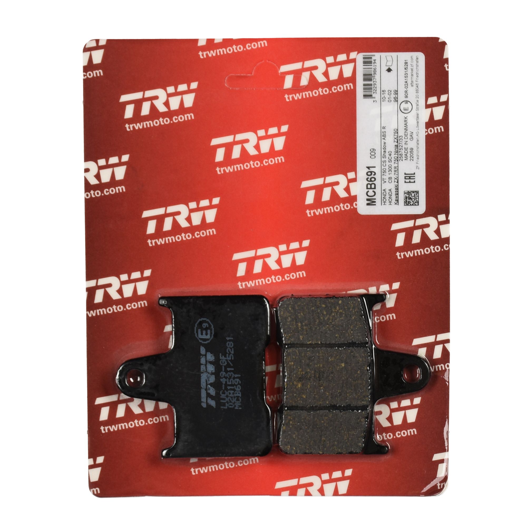 TRW Bremsbelag organisch